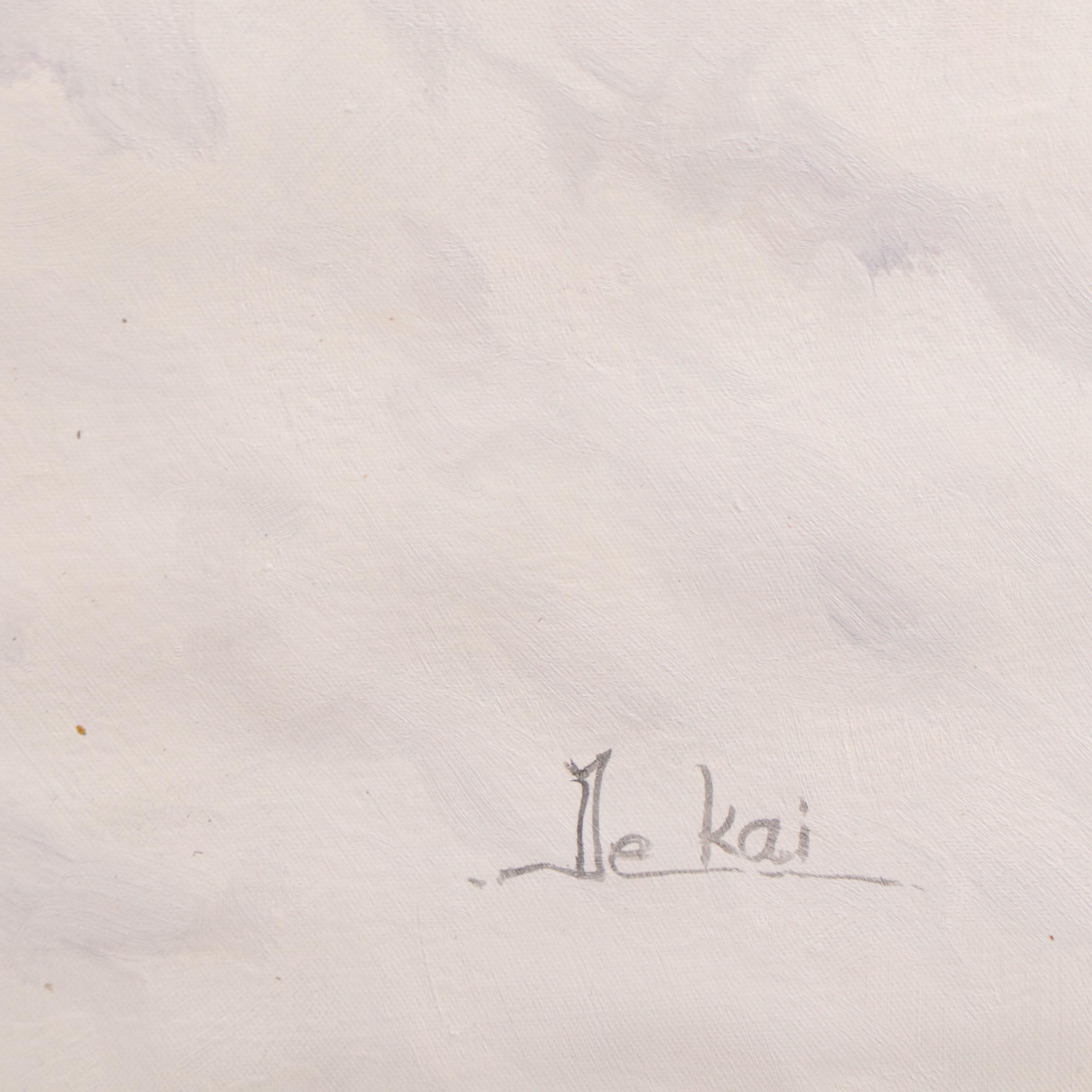 Dekai Ethereal Oil Painting of Feathered Wing