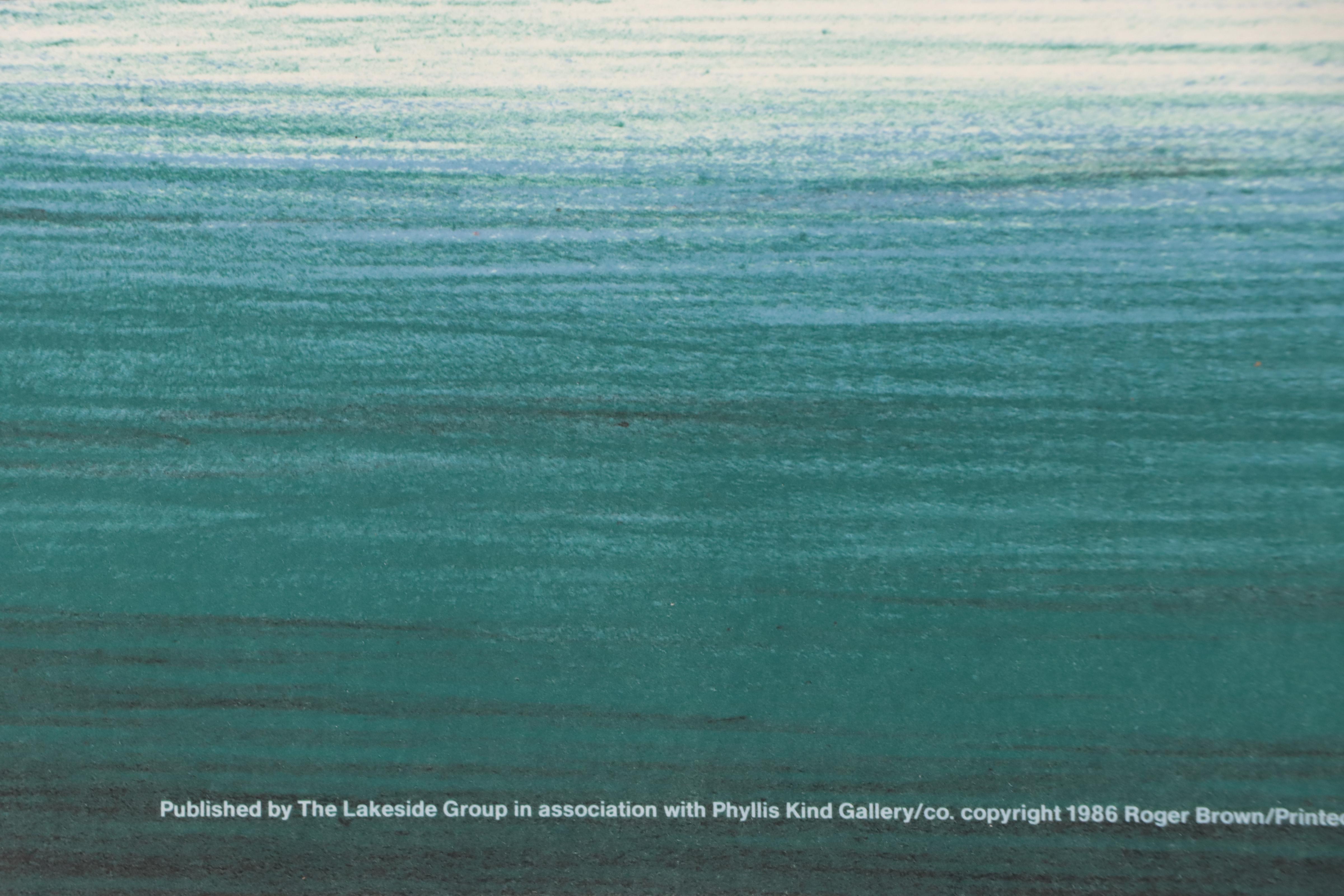 Lithograph After Robert Brown "Chicago International Art Exposition," 1986