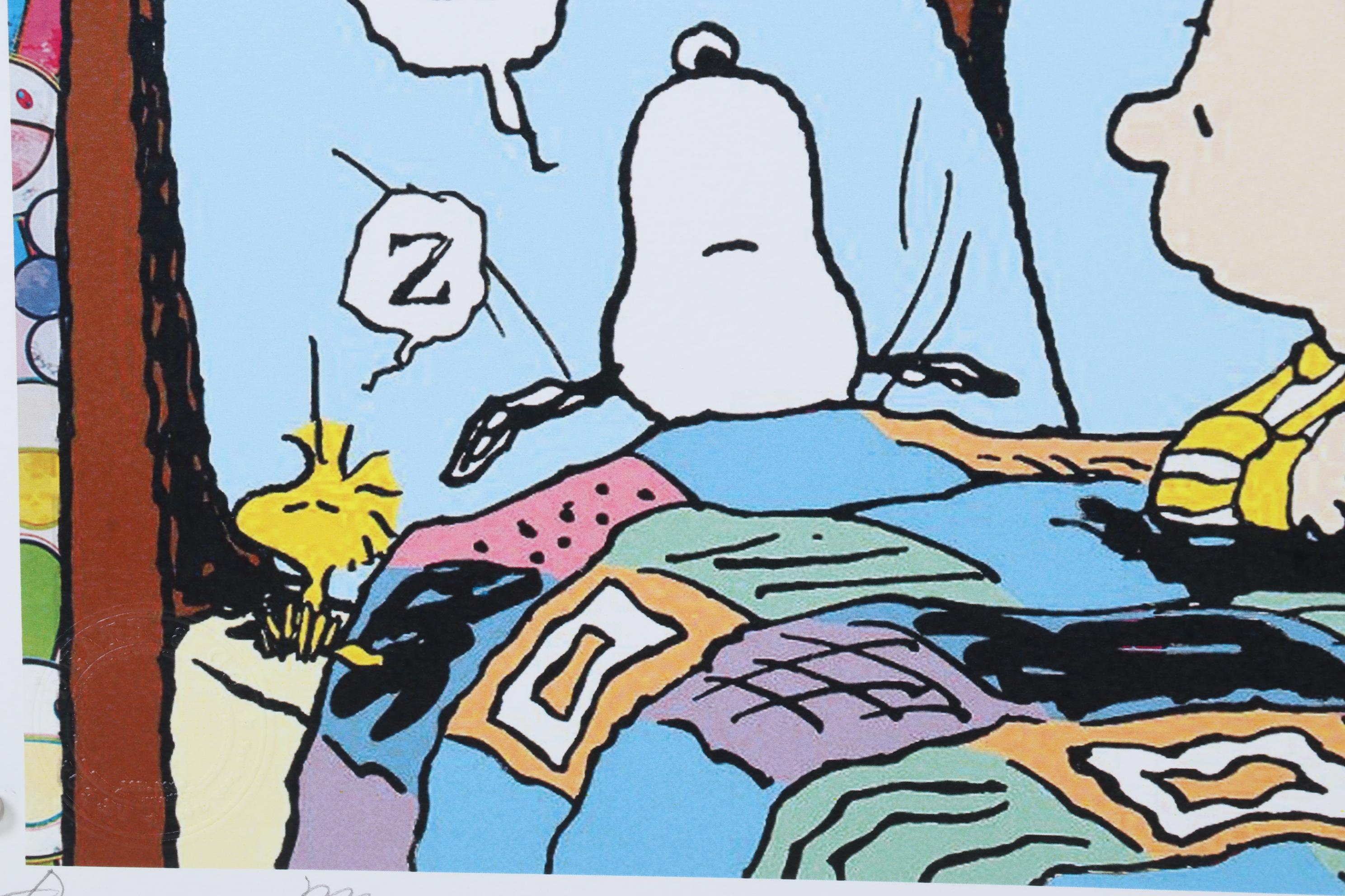 Death NYC Pop Art Graphic Print Charlie Brown and Snoopy