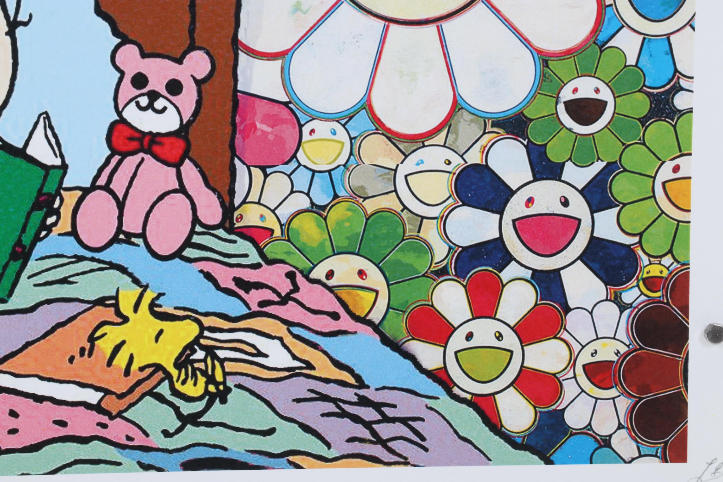 Death NYC Pop Art Graphic Print Charlie Brown and Snoopy