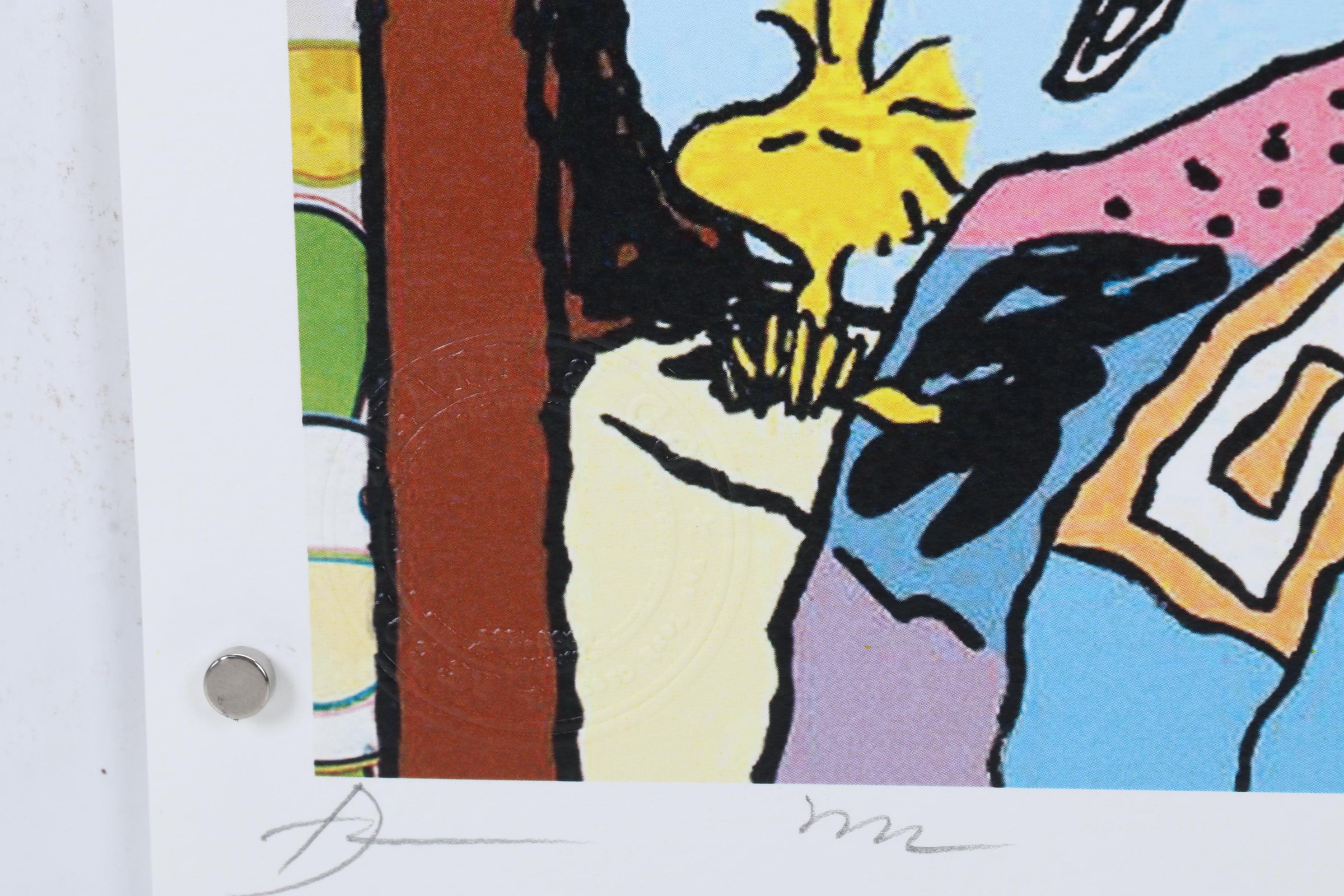 Death NYC Pop Art Graphic Print Charlie Brown and Snoopy