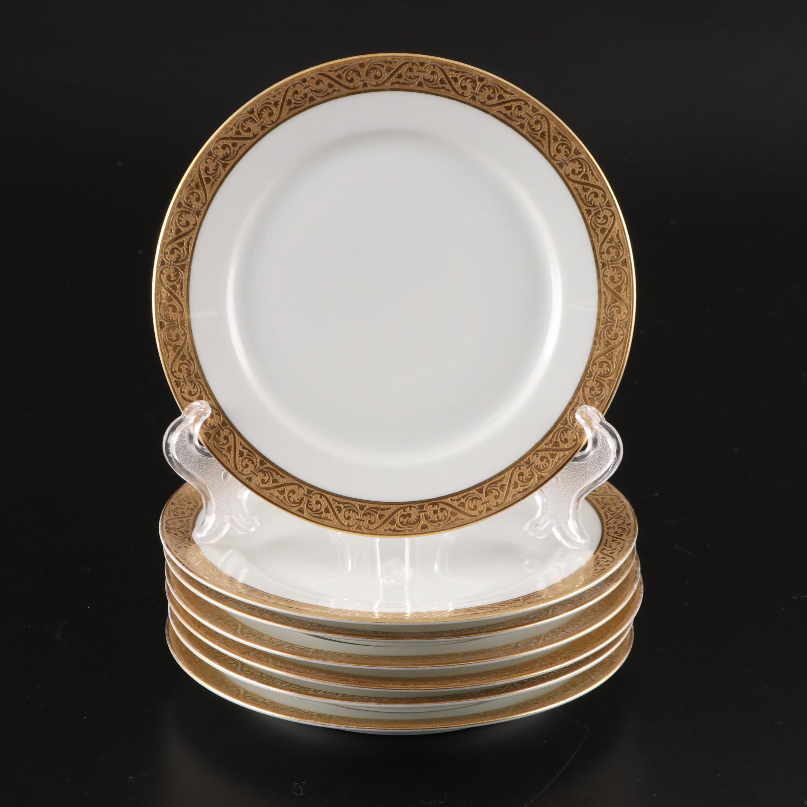 Thomas Bavarian Gilt Porcelain Dinnerware, Mid to Late 20th Century
