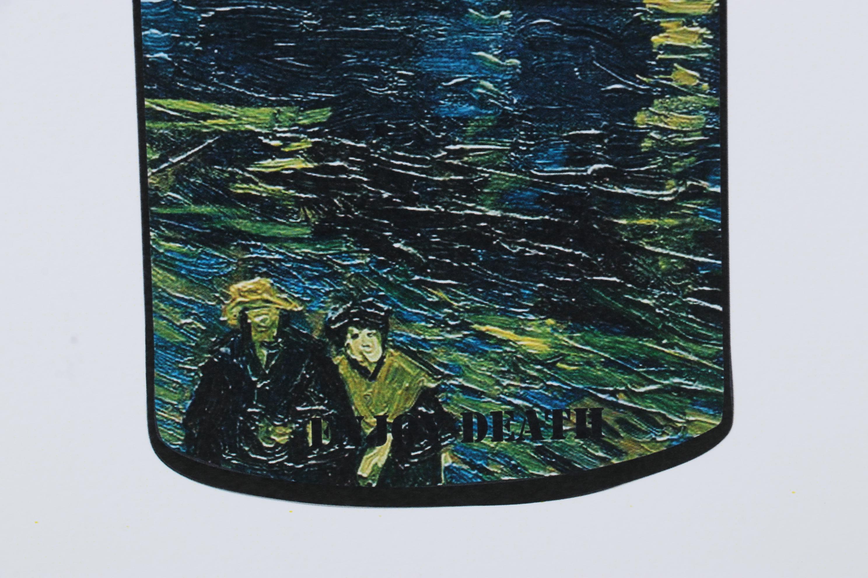 Death NYC Pop Art Graphic Print Coca-Cola Spray Cans and The Starry Night