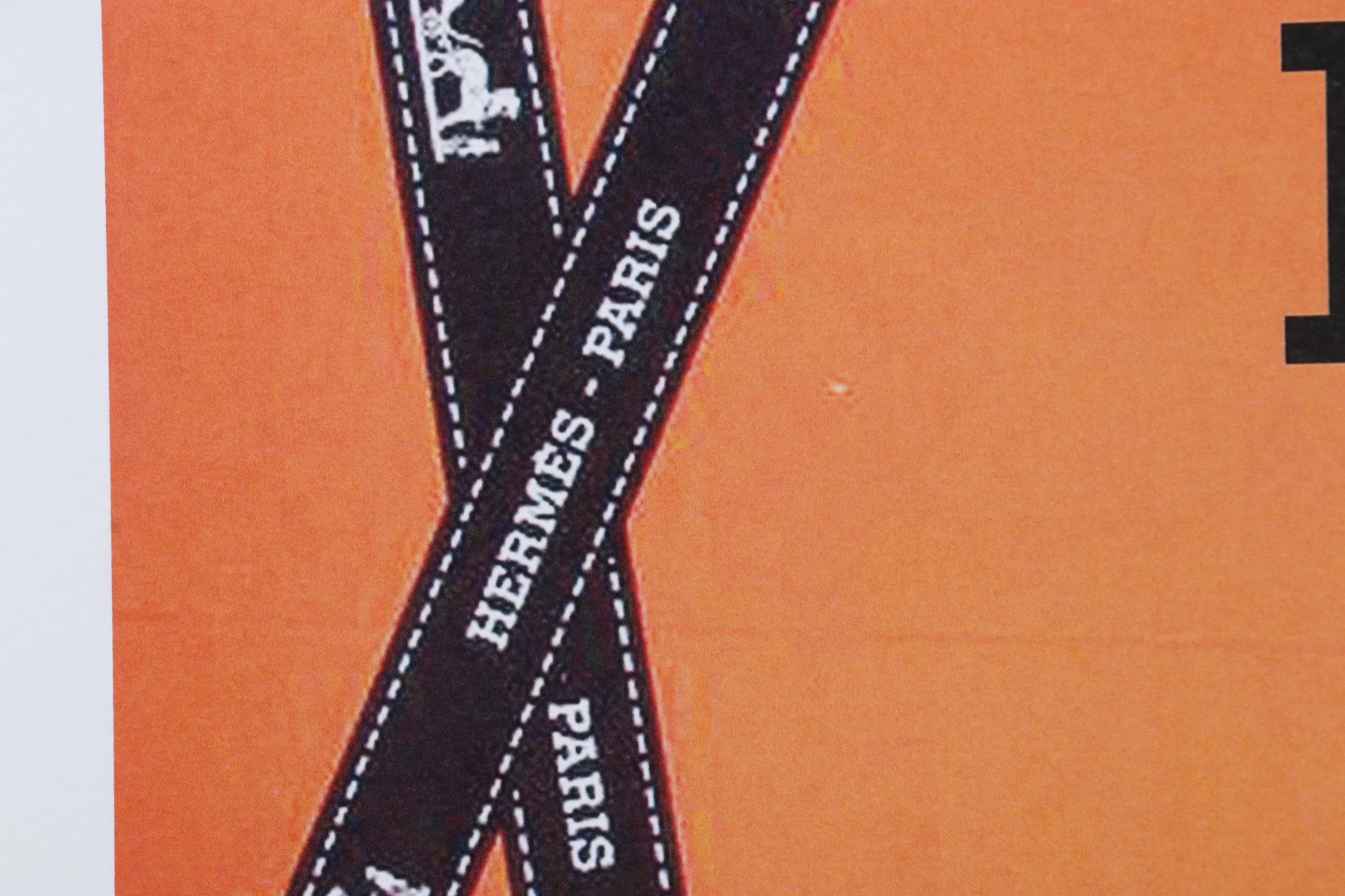 Death NYC Pop Art Graphic Print of The Beatles and Hermès