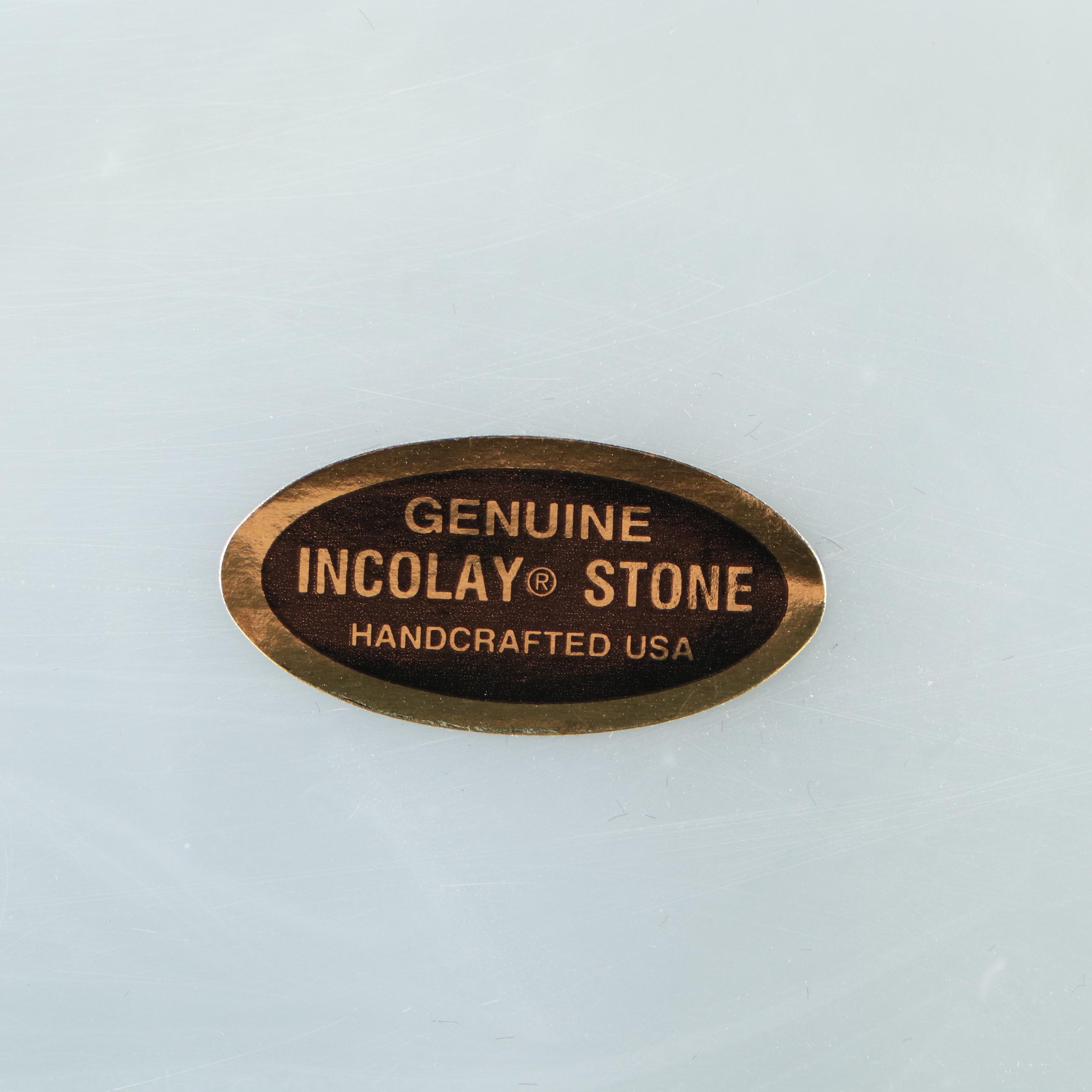 Cameo Incolay Stone Box