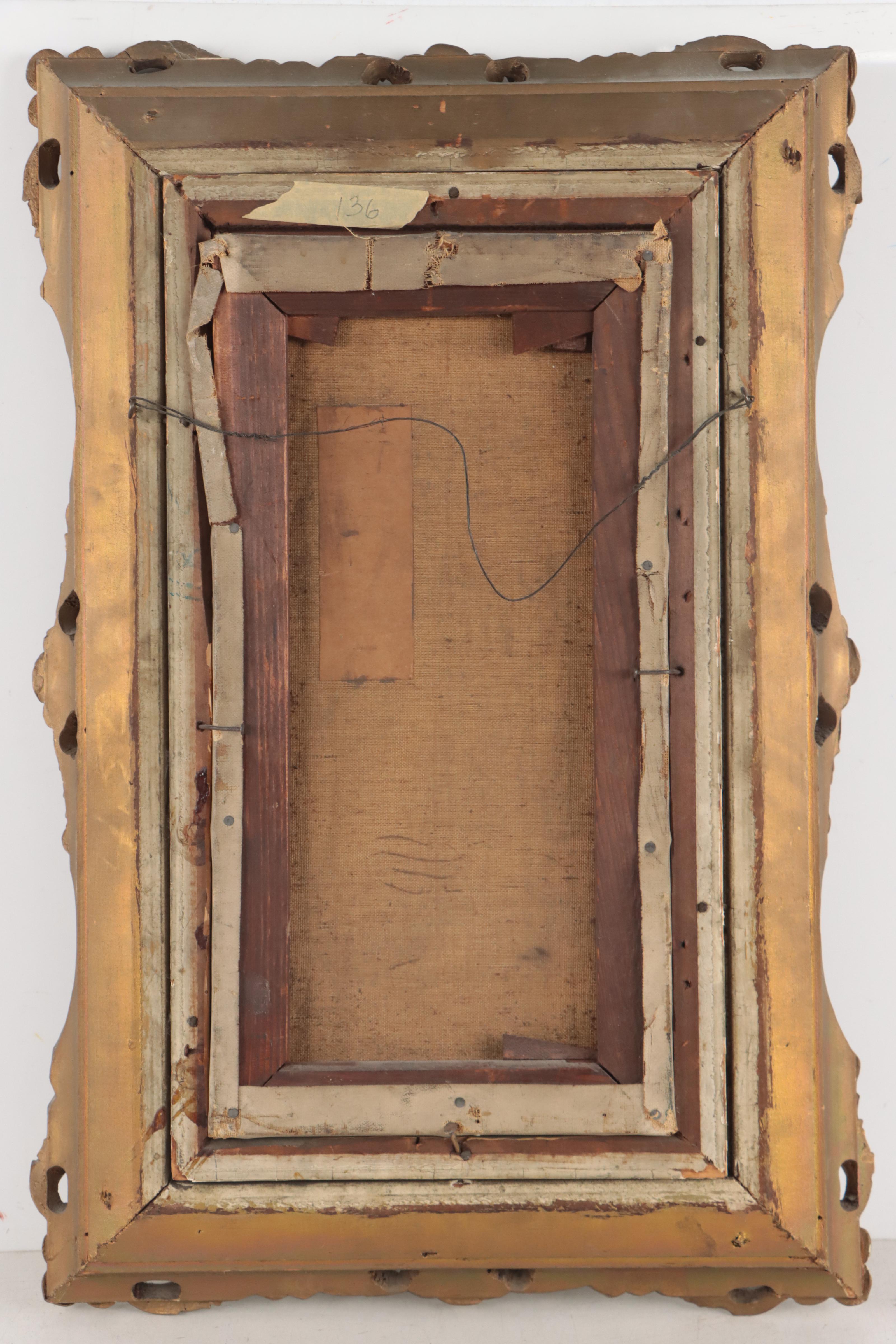 Oil Painting of Sweeping Landscape