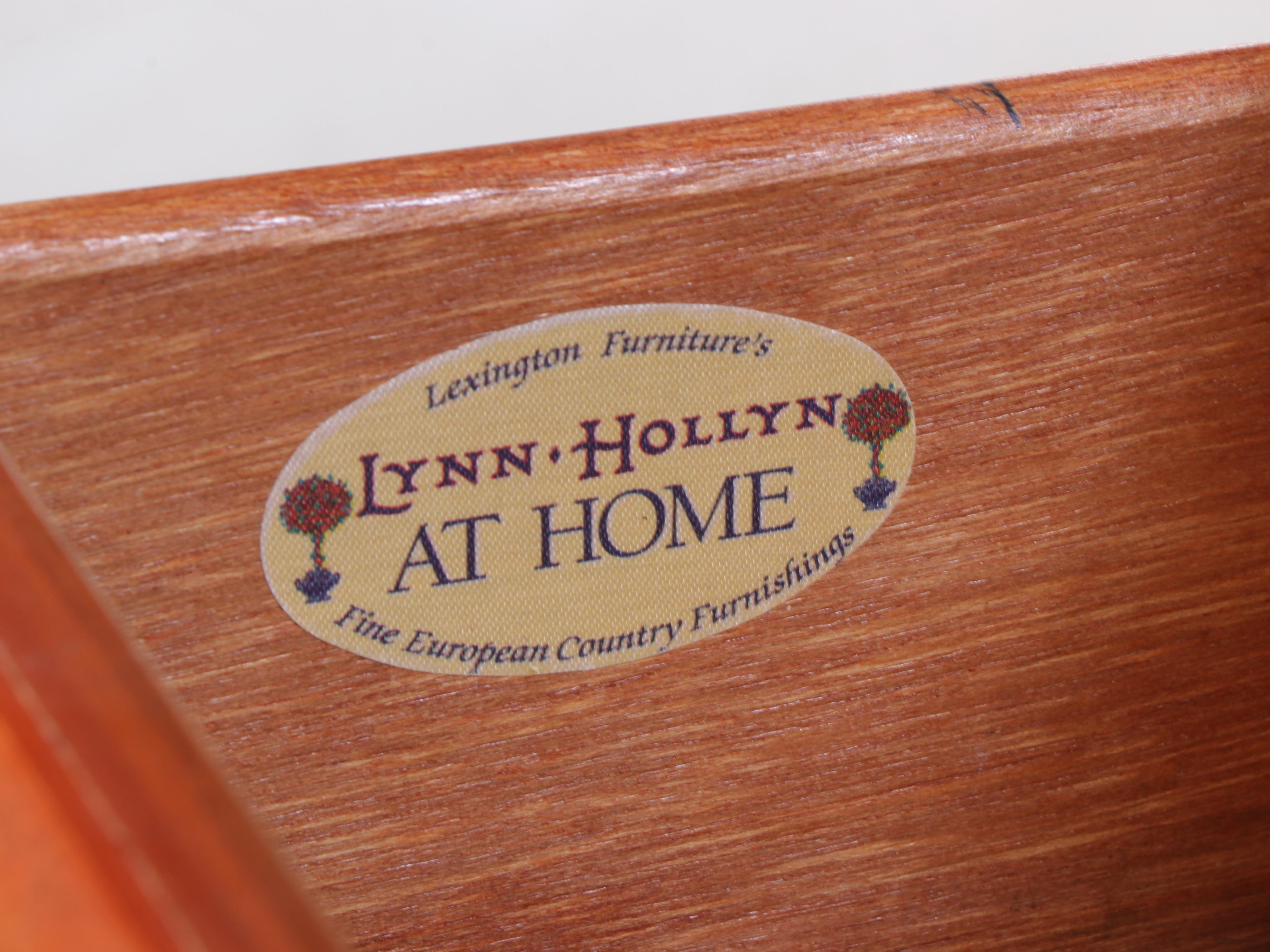Pair of Lynn Hollyn for Lexington "At Home" Cherrywood and Maple Nightstands