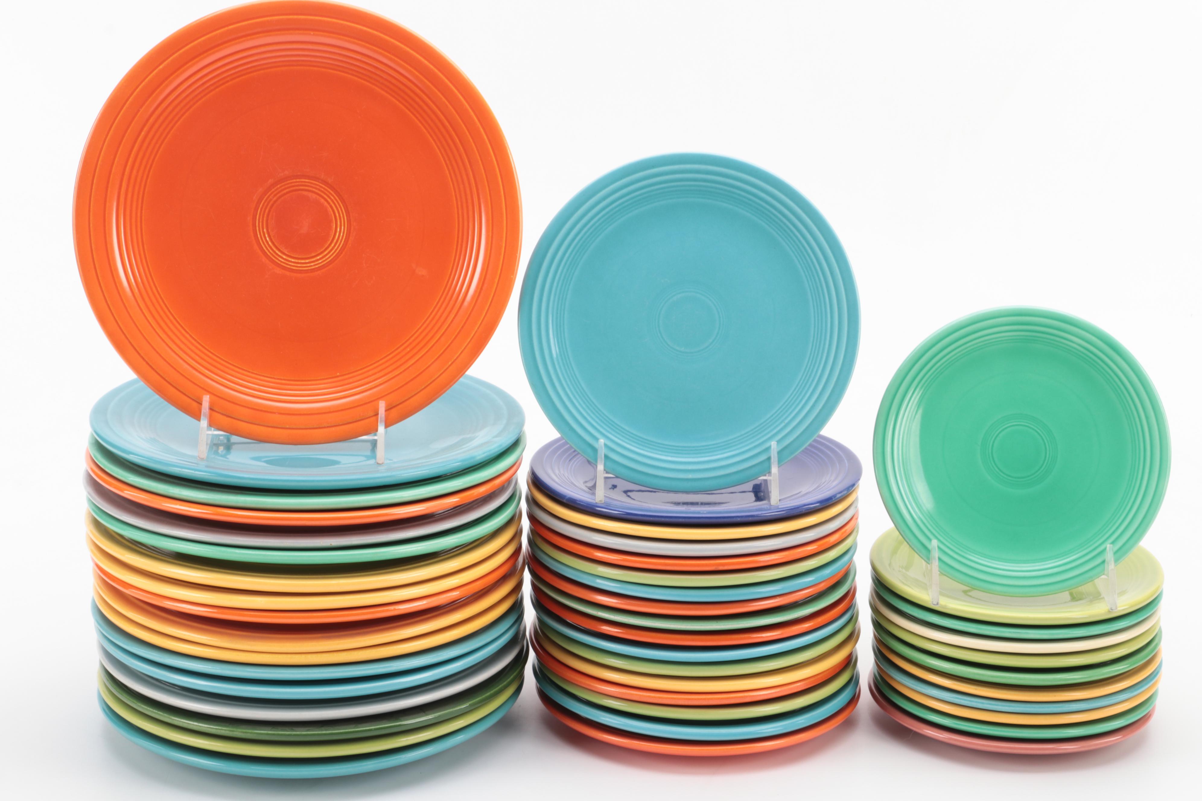 Homer Laughlin "Fiesta" Dinnerware, Mid to Late 20th Century