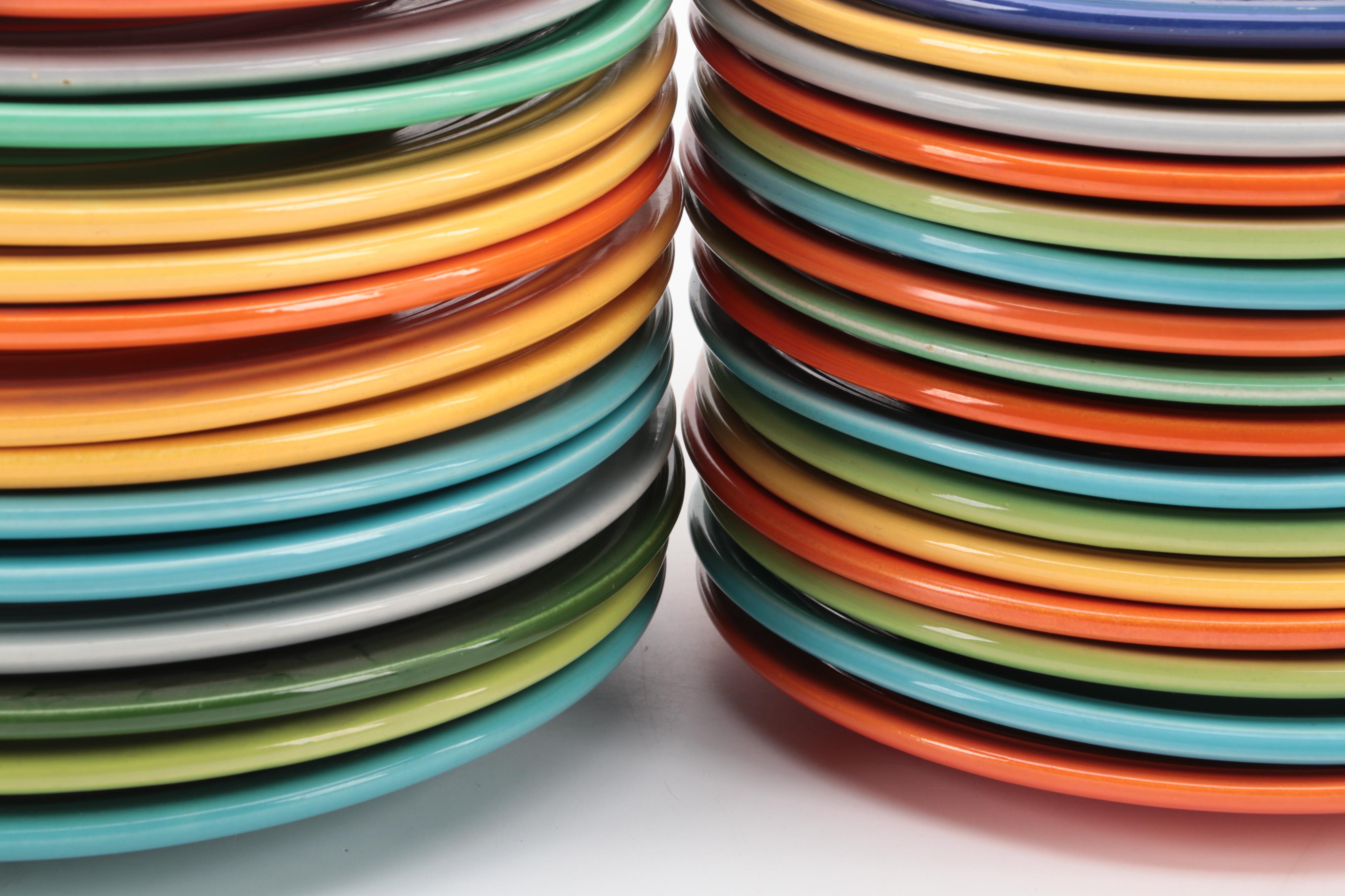 Homer Laughlin "Fiesta" Dinnerware, Mid to Late 20th Century