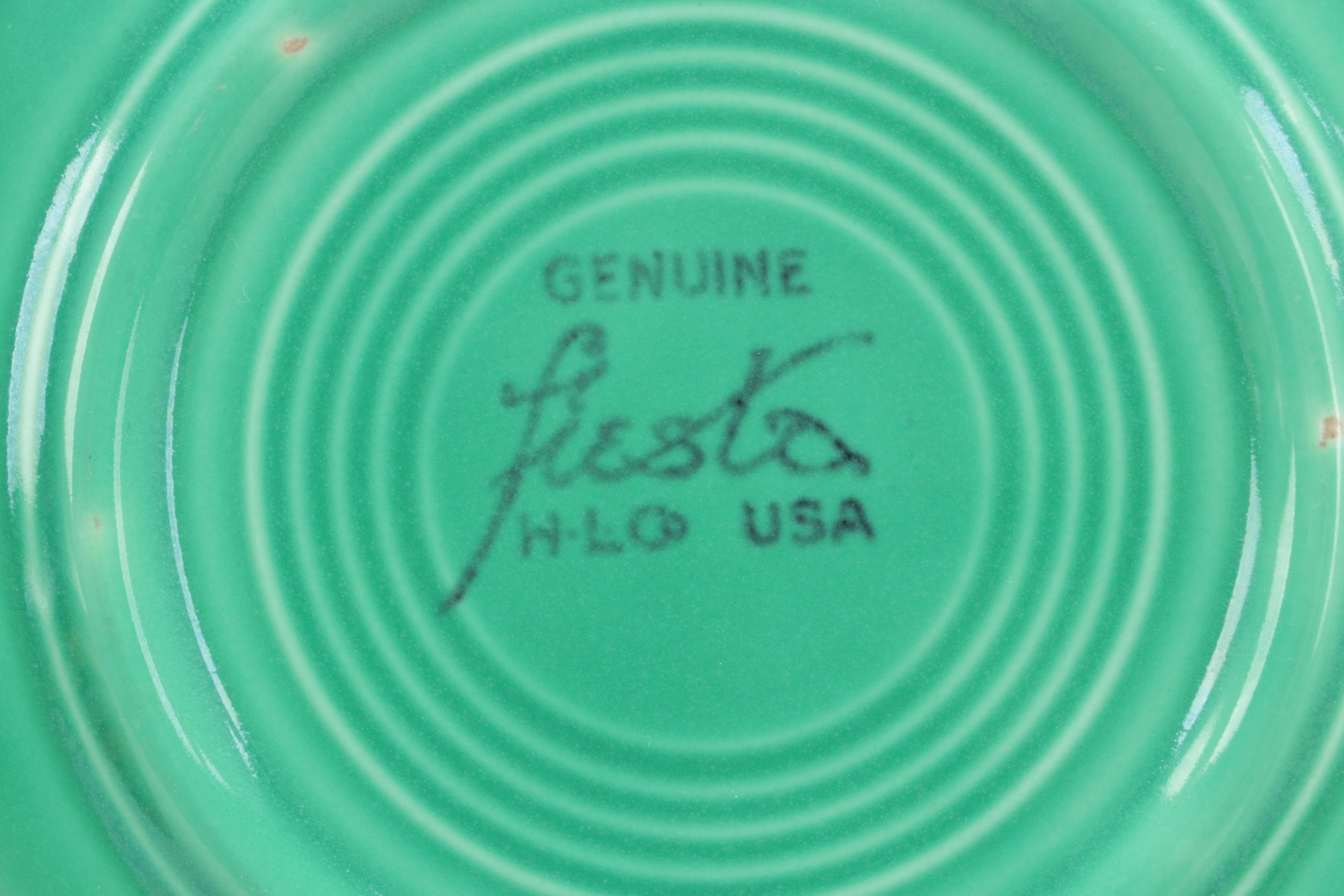 Homer Laughlin "Fiesta" Dinnerware, Mid to Late 20th Century
