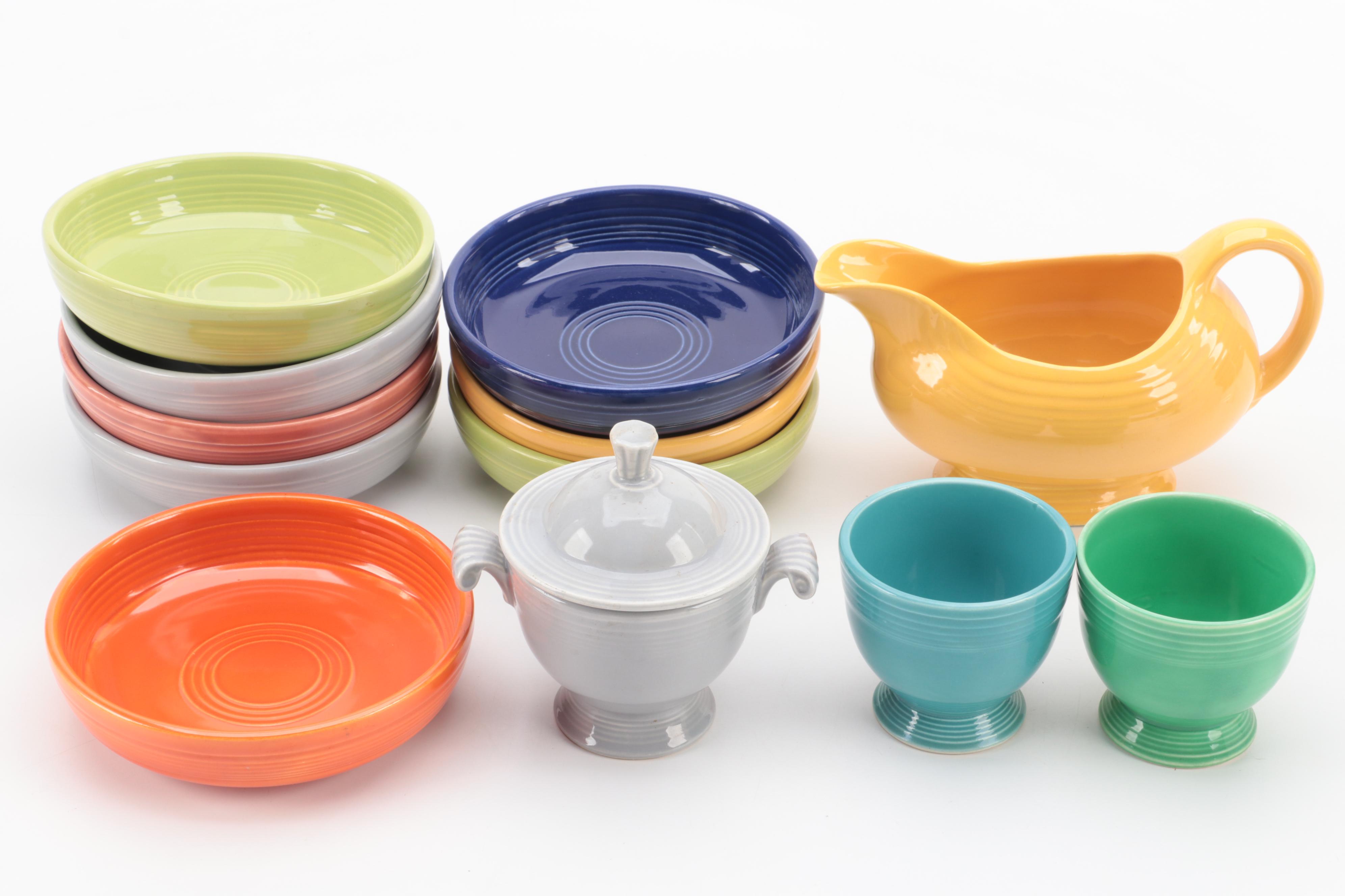 Homer Laughlin "Fiesta" Dinnerware, Mid to Late 20th Century