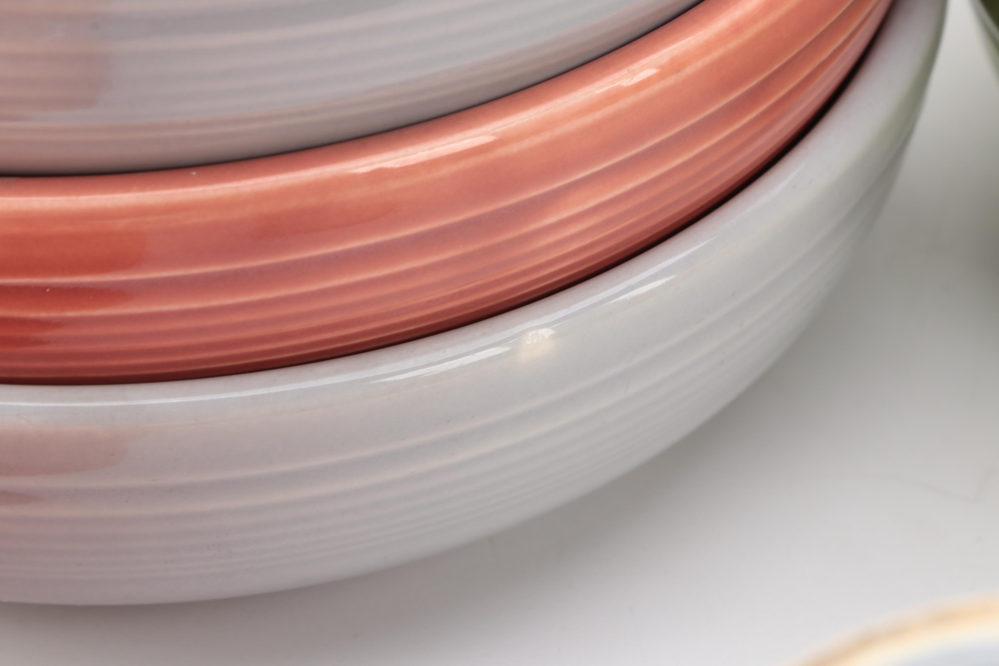 Homer Laughlin "Fiesta" Dinnerware, Mid to Late 20th Century