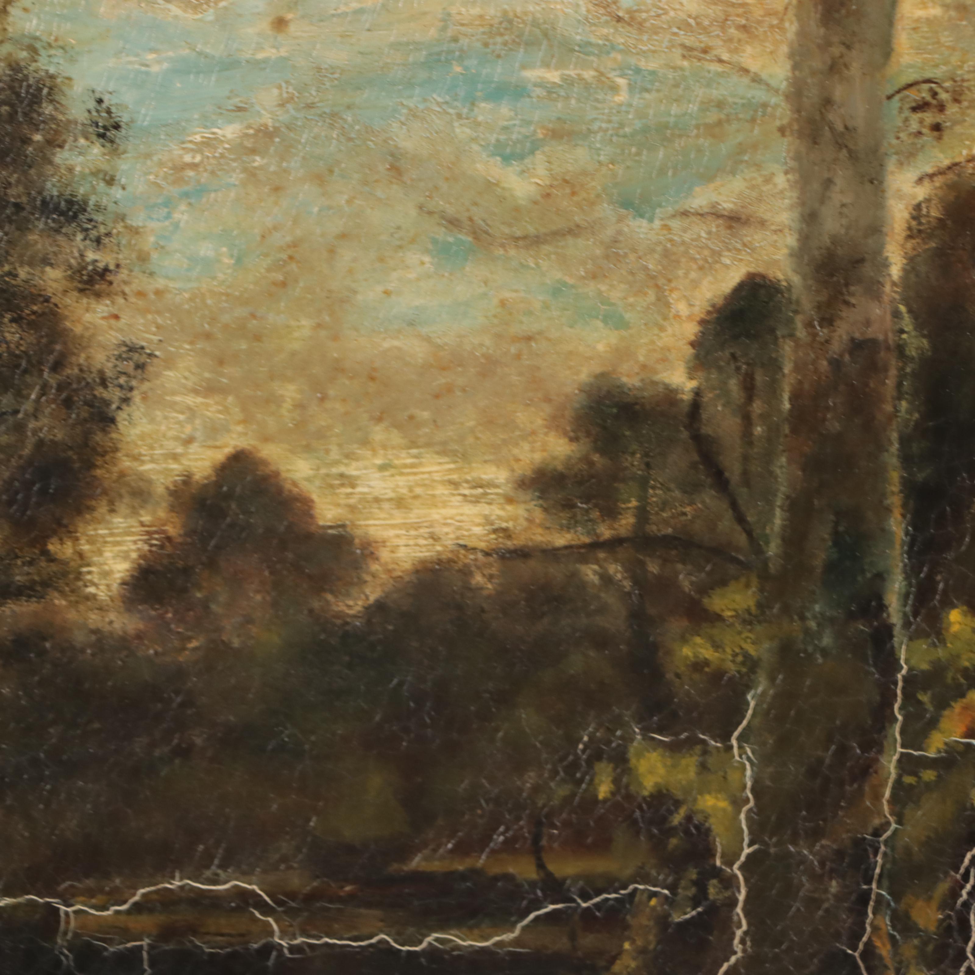 James MacDonald Barnsley Oil Painting of Tonalist Landscape