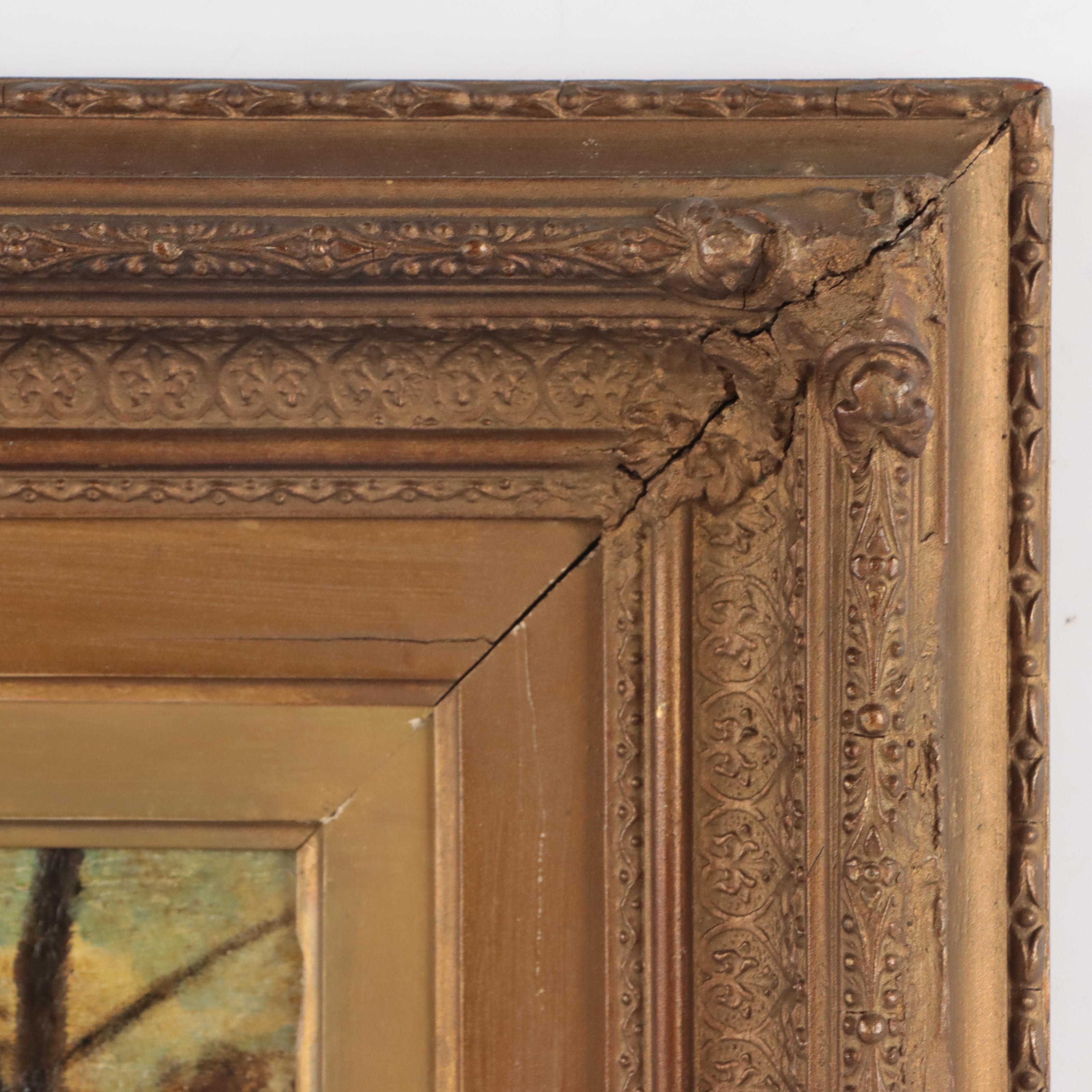 James MacDonald Barnsley Oil Painting of Tonalist Landscape