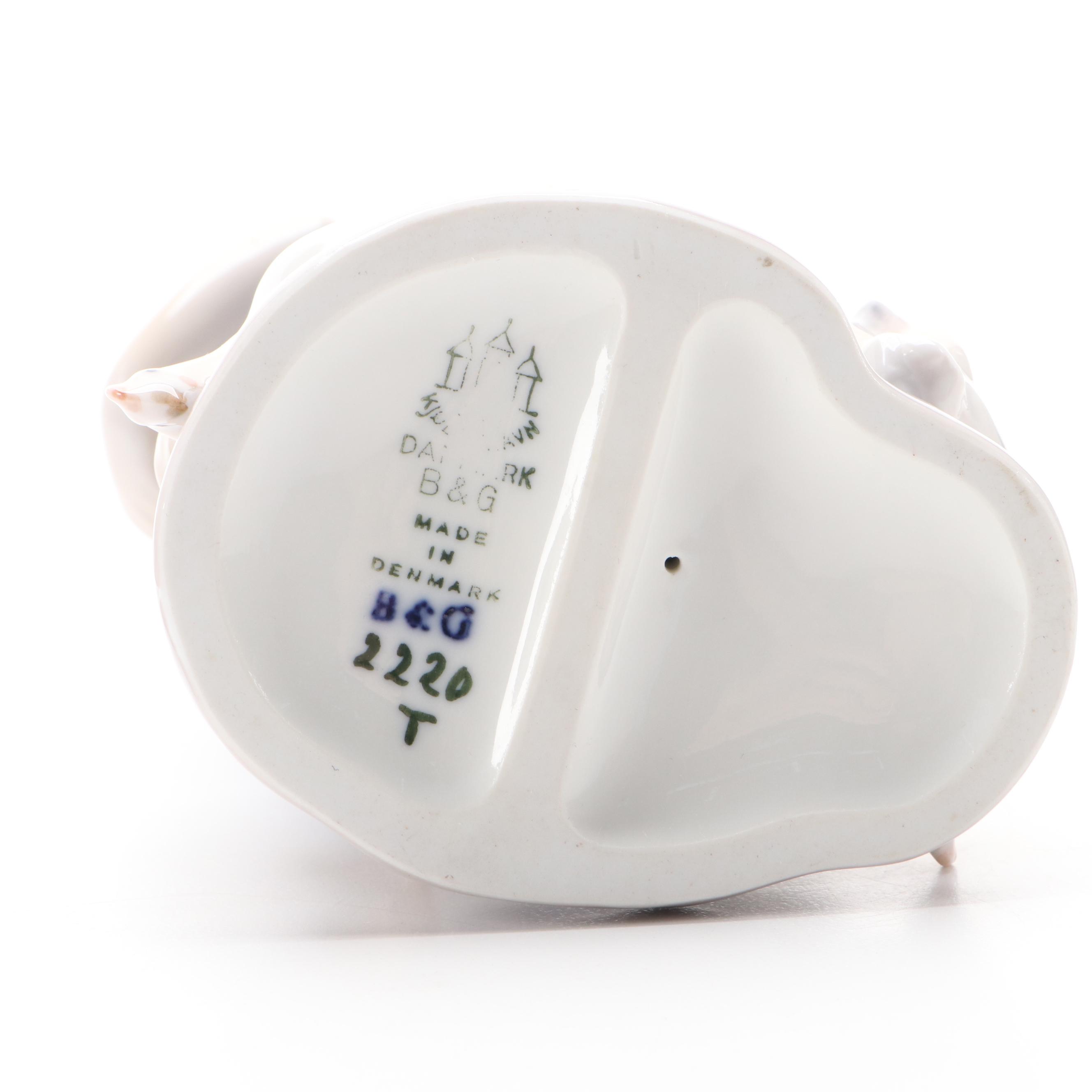 Bing & Grøndahl Porcelain Figurines Designed by Axel Locher, Early/Mid-20th C.