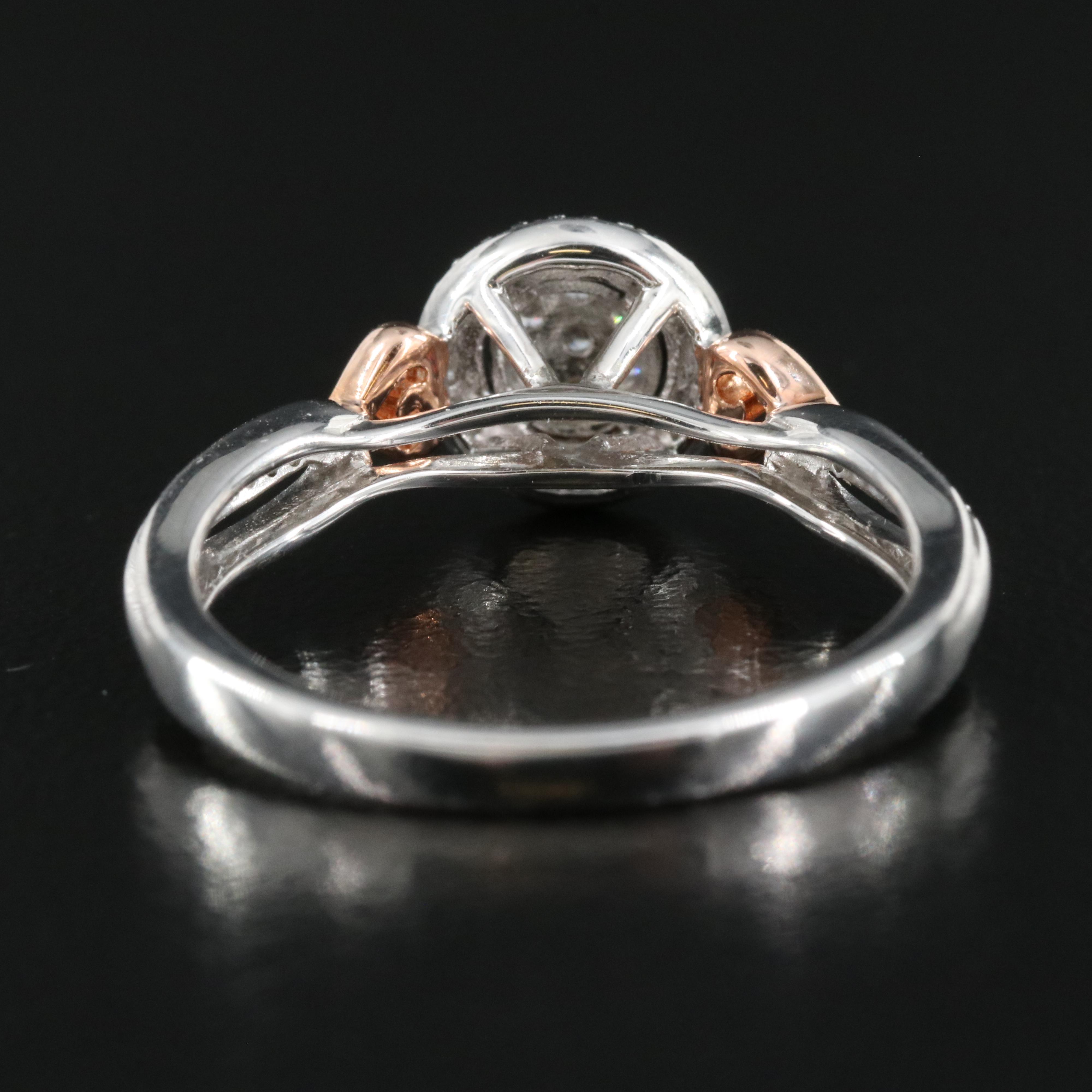 Hallmark Sterling Silver Diamond Ring