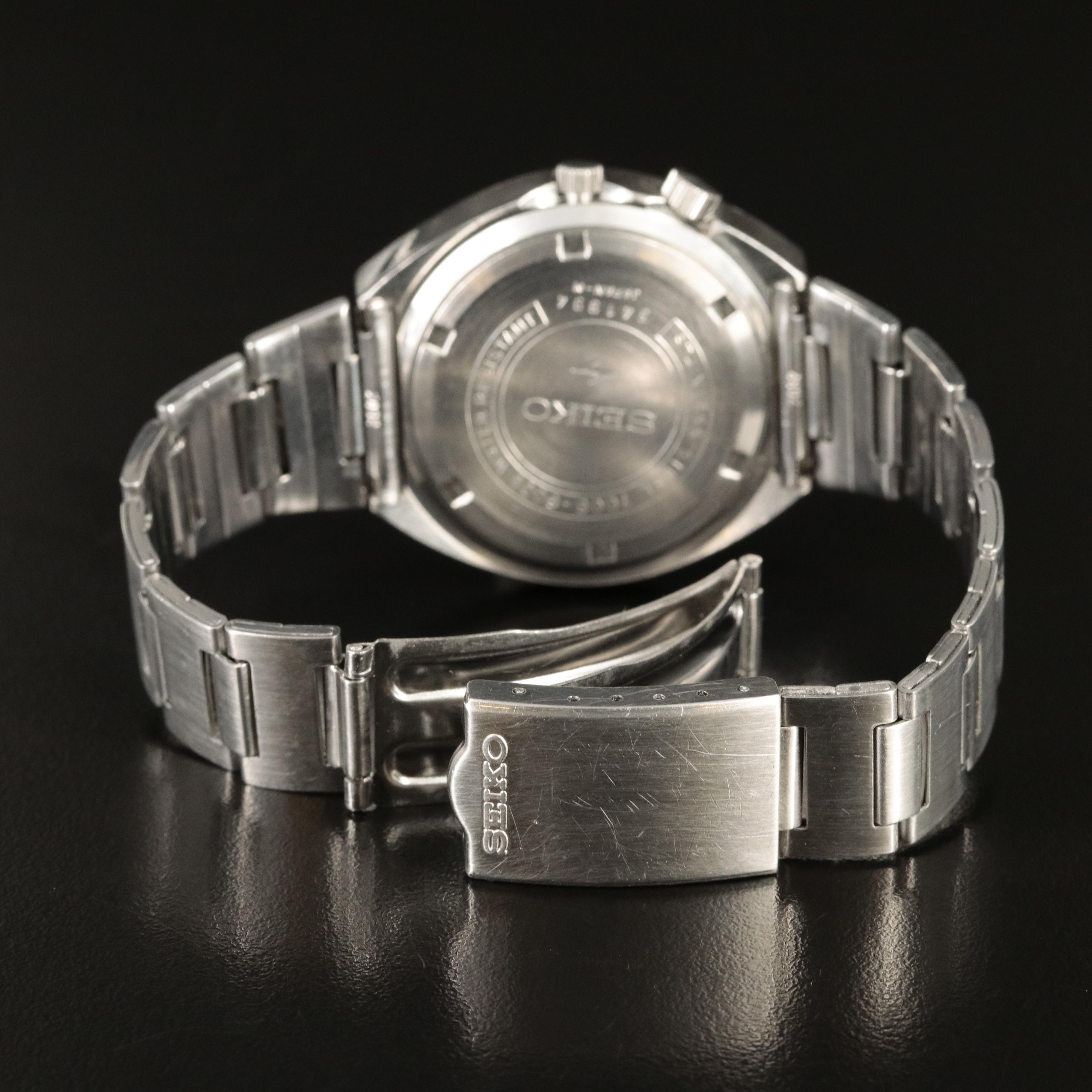 1973 Seiko "31 Day Calendar" Day-Date Automatic Watch