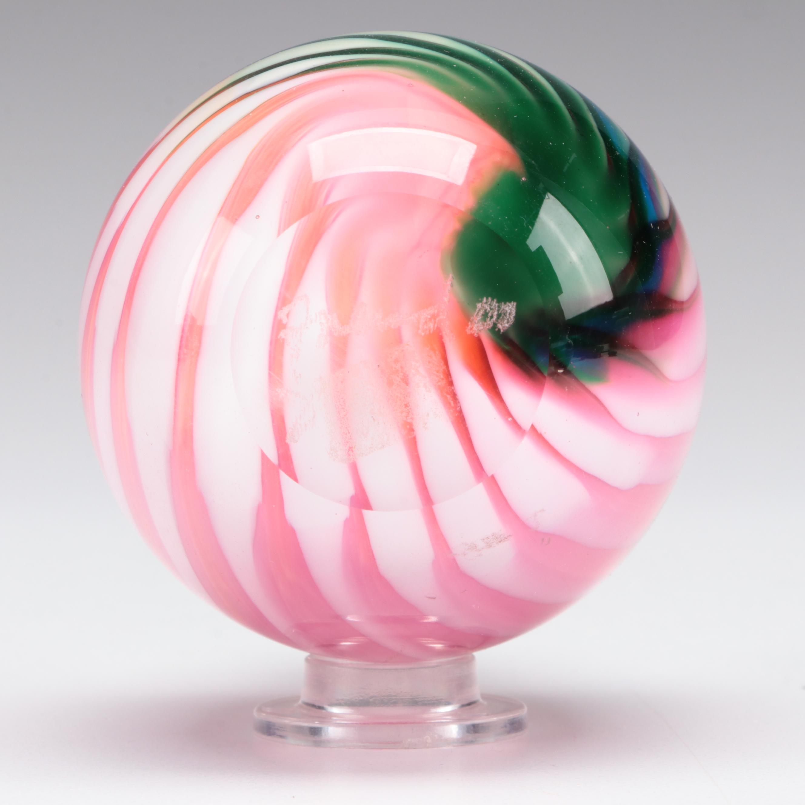 Black Sheep and Other Blown Glass Perfume Bottles with Fireweed Glass Vase