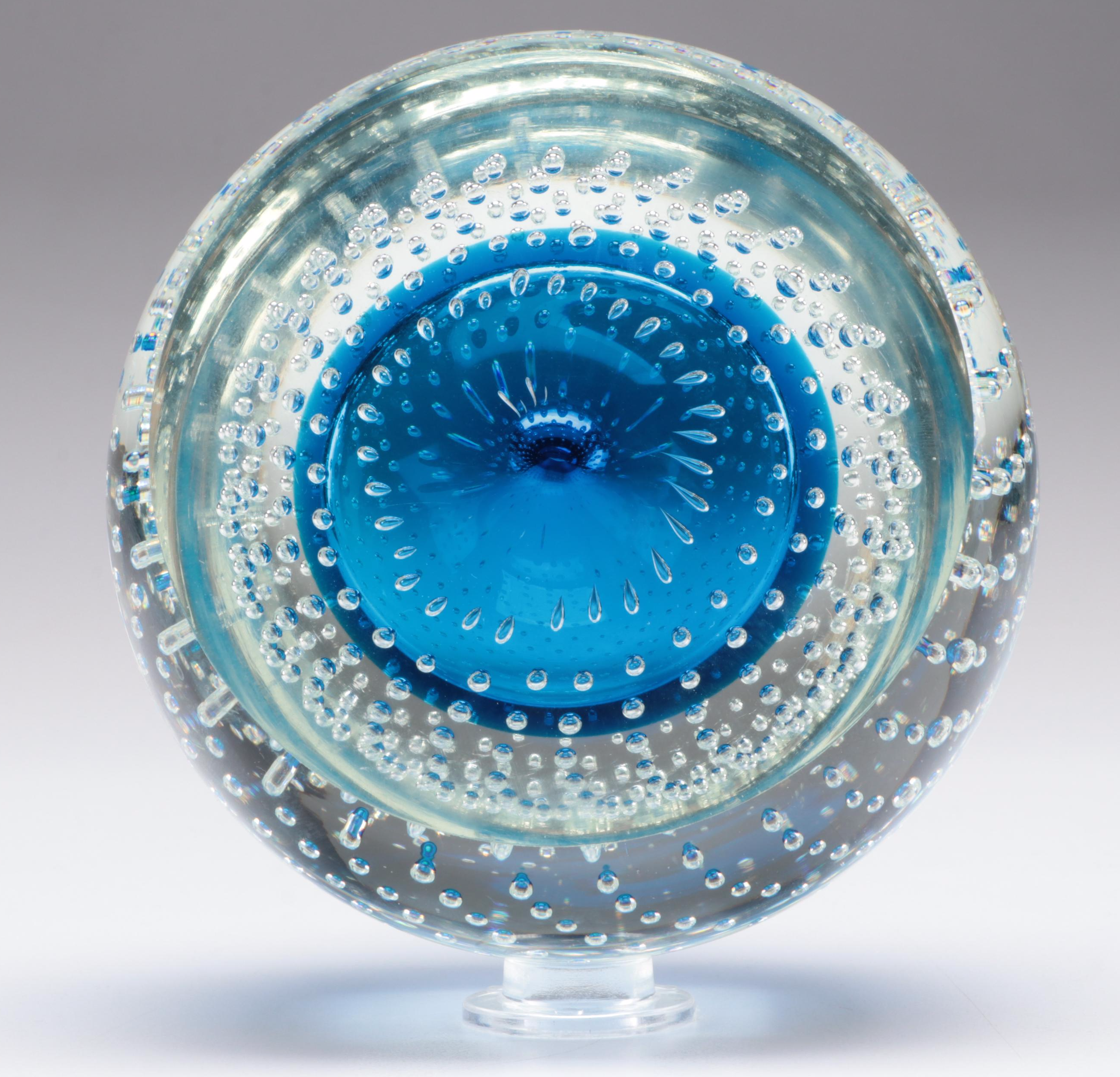 Vintage Murano Style Glass and Ceramic Paperweights