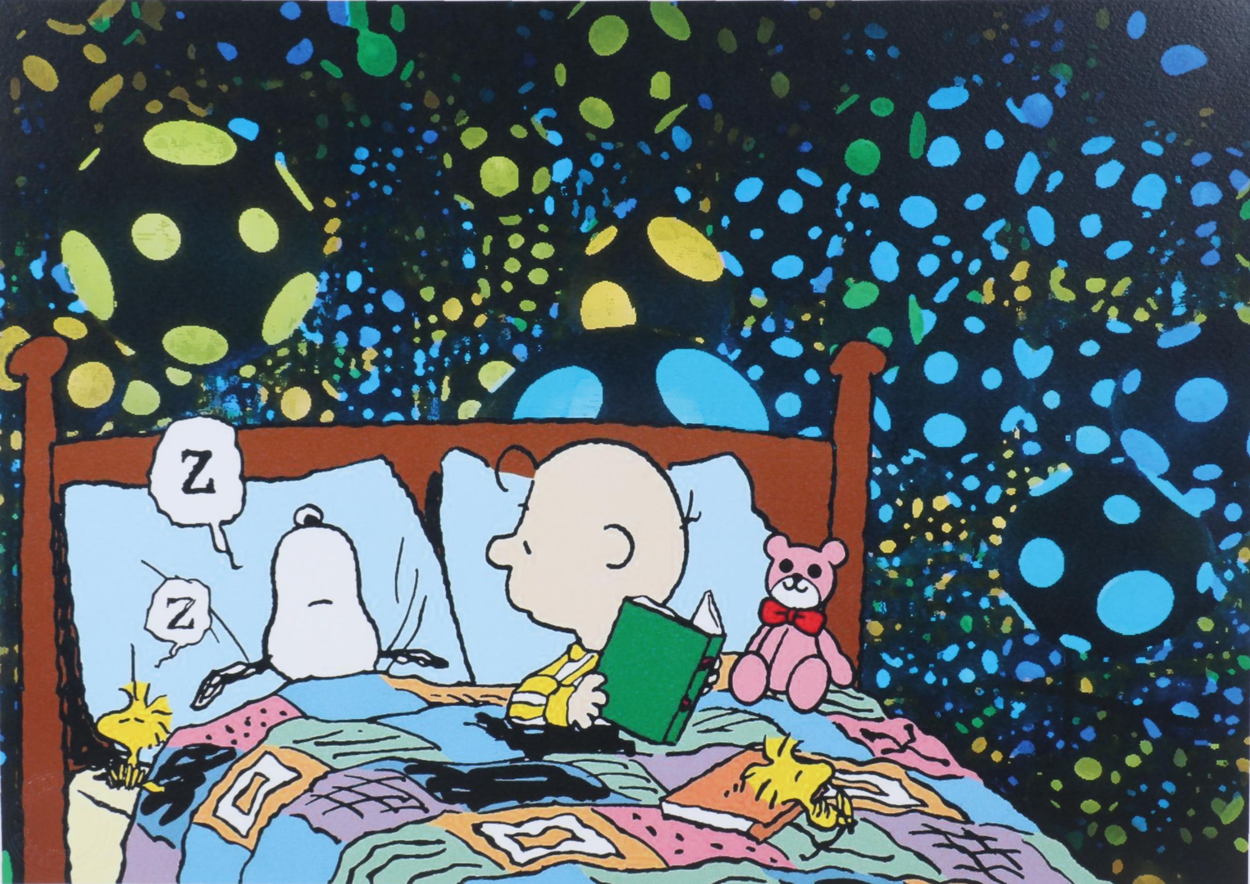 Death NYC Pop Art Charlie Brown and Snoopy