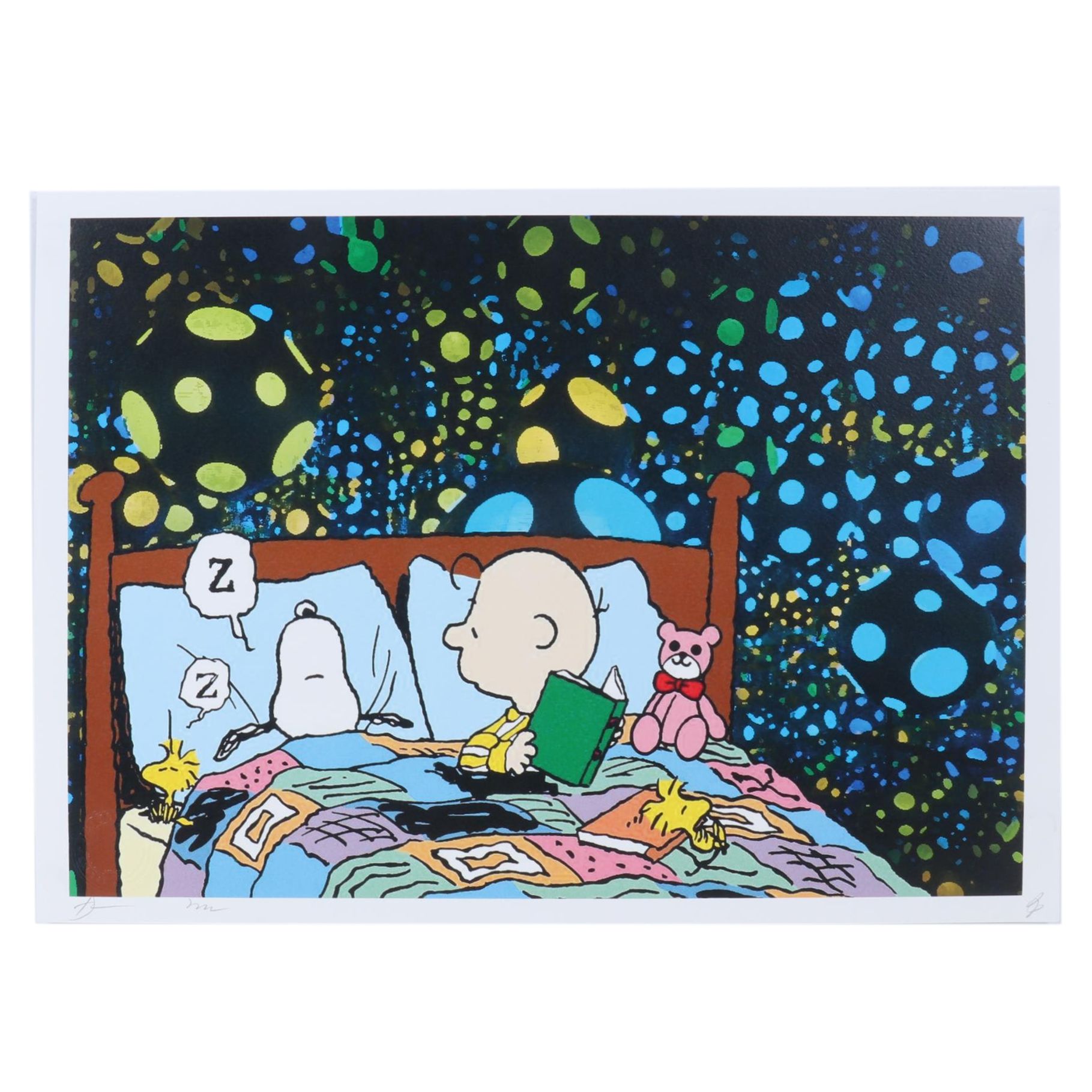 Death NYC Pop Art Charlie Brown and Snoopy