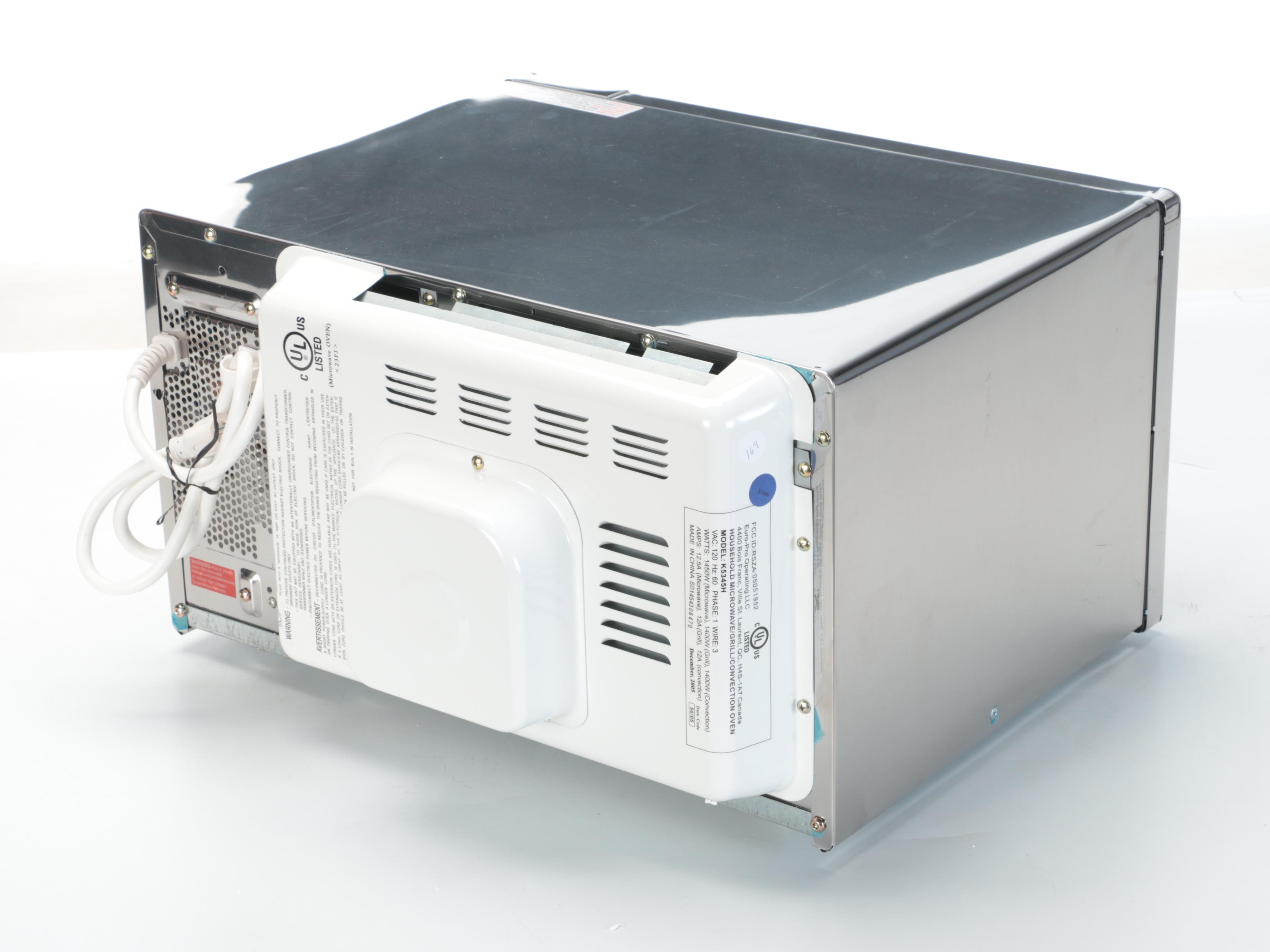 Bravetti Platinum Pro Convection and Microwave Oven, 2005