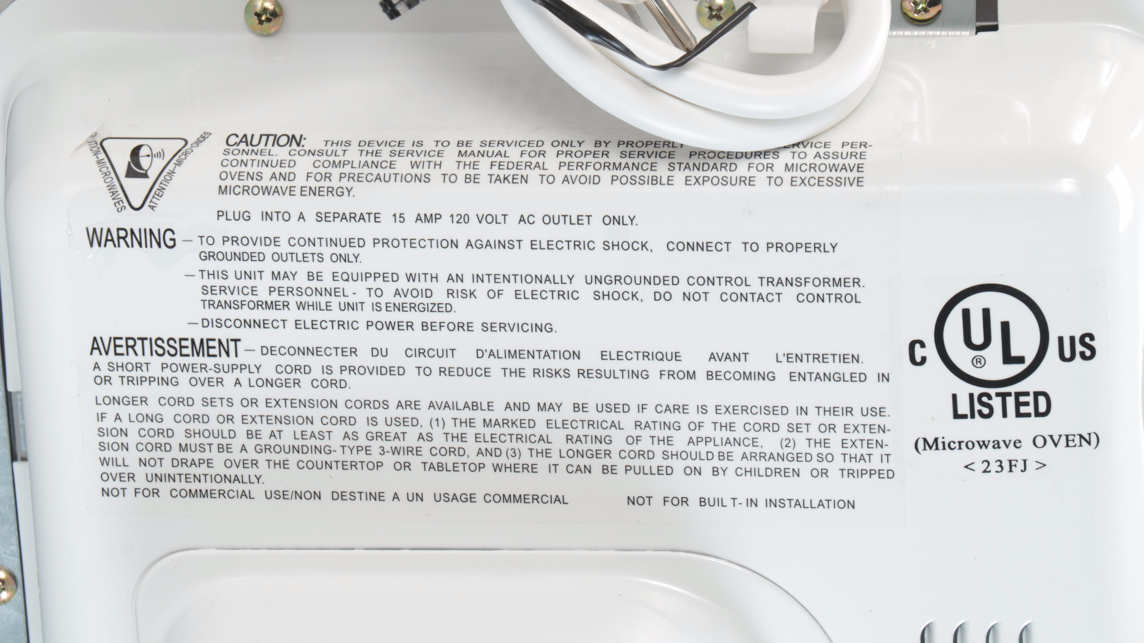 Bravetti Platinum Pro Convection and Microwave Oven, 2005