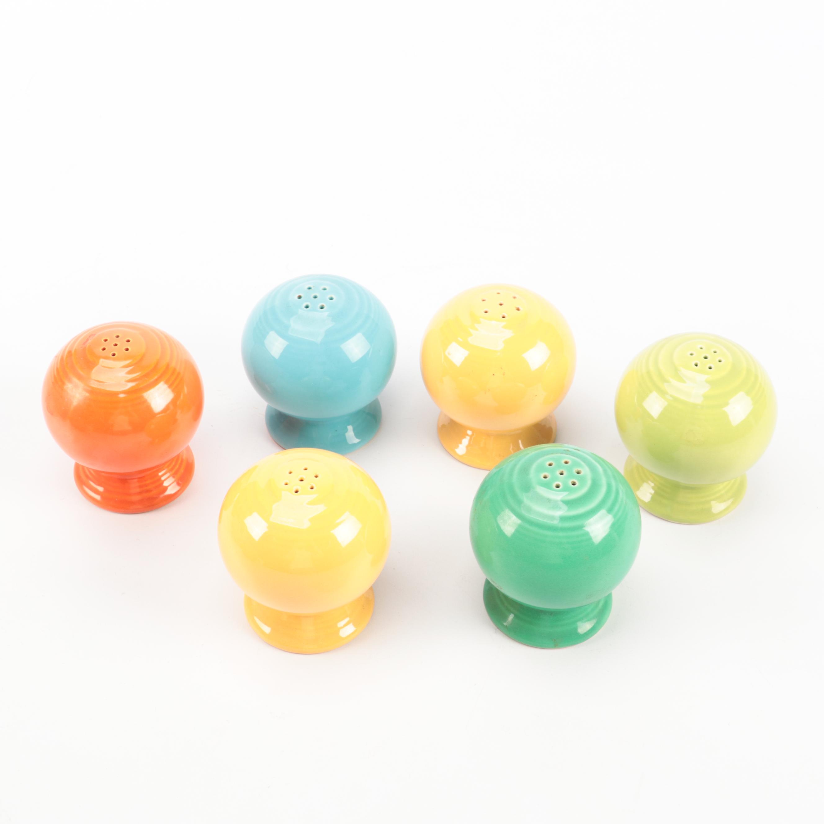 Homer Laughlin "Fiesta" Ceramic Dinnerware and Mixing Bowls, Mid to Late 20th C.