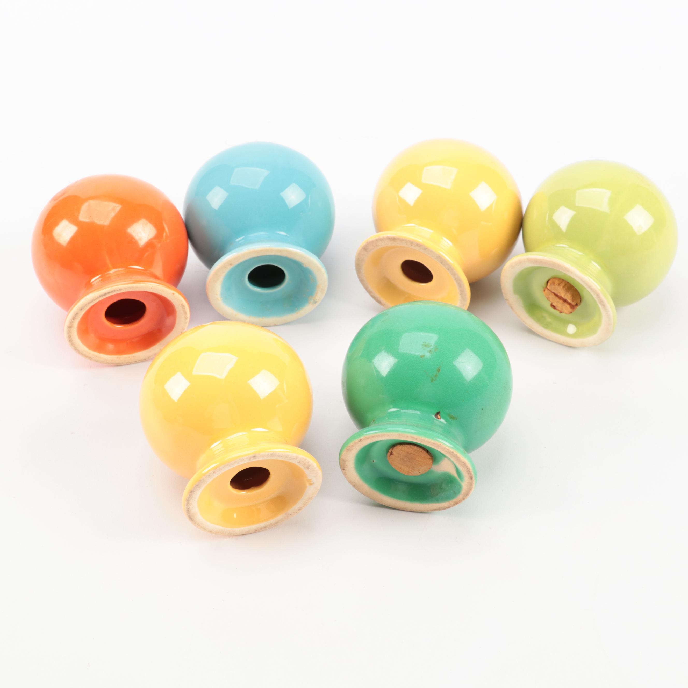 Homer Laughlin "Fiesta" Ceramic Dinnerware and Mixing Bowls, Mid to Late 20th C.