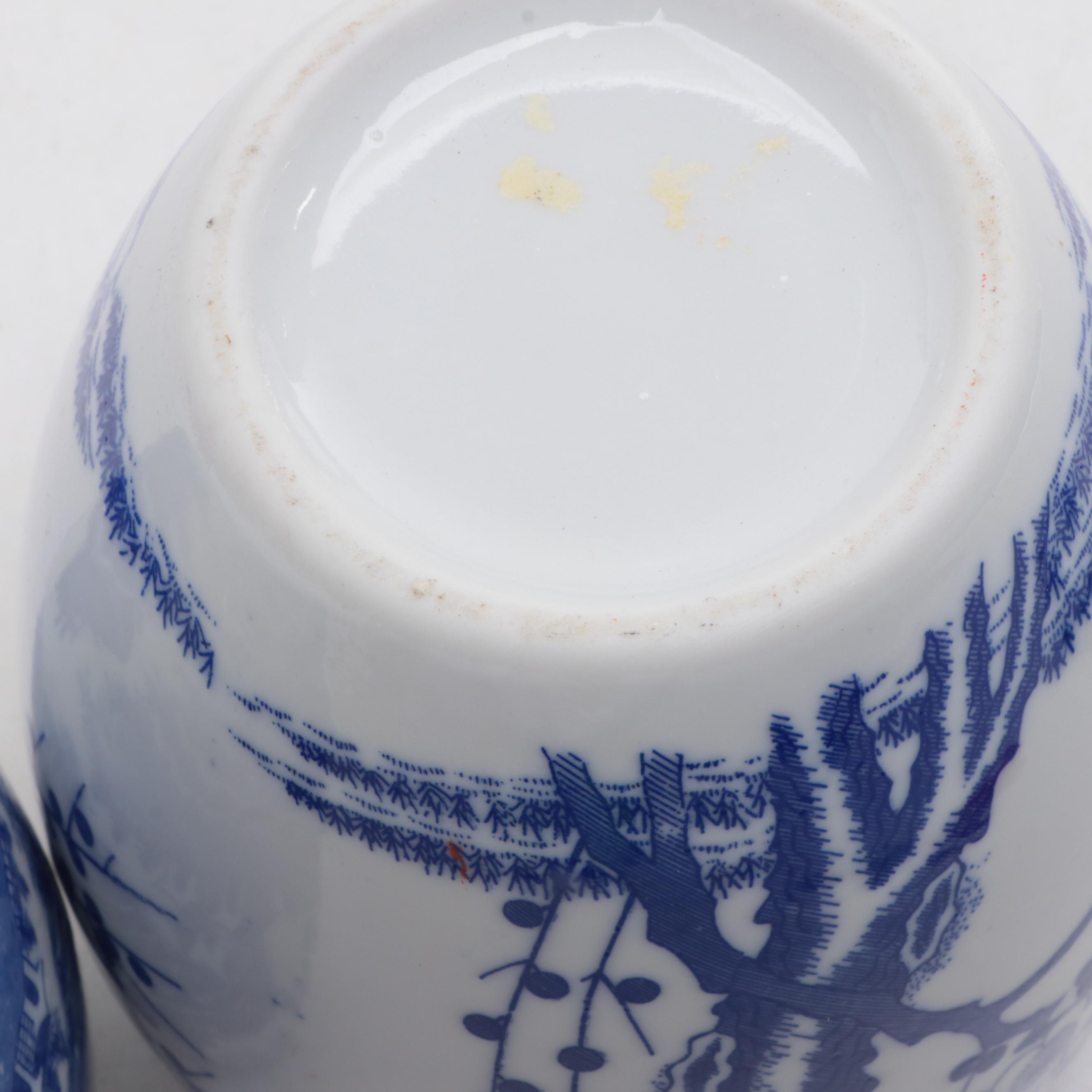 Lego Japan Porcelain Ginger Jar with Chinese Porcelain Ginger Jars