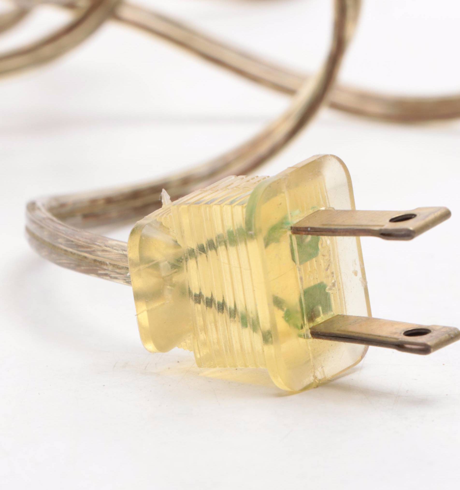 Chinese Blue and White Porcelain Vase Table Lamp, Late 20th Century