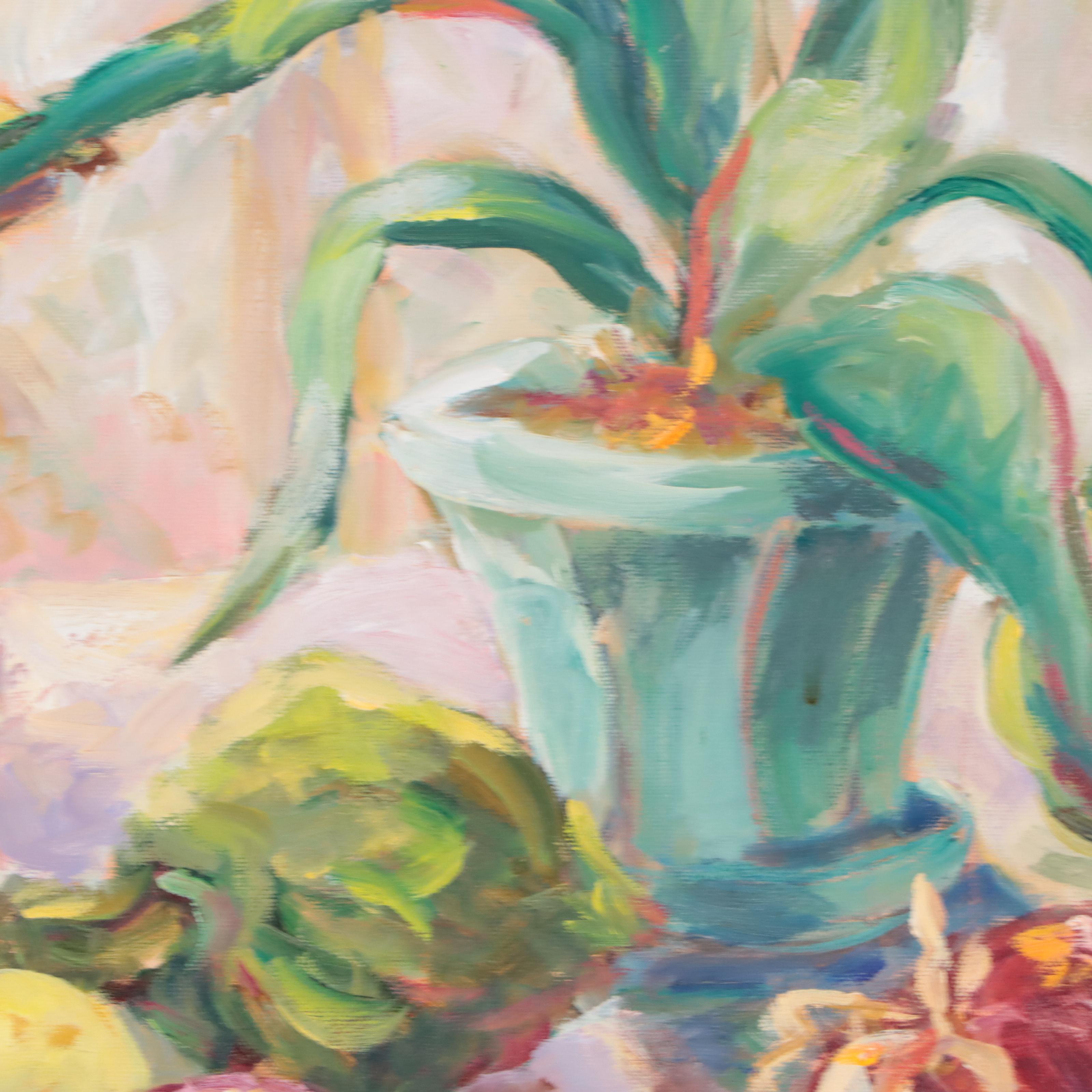 Suzanne French Luker Oil Painting of Still Life