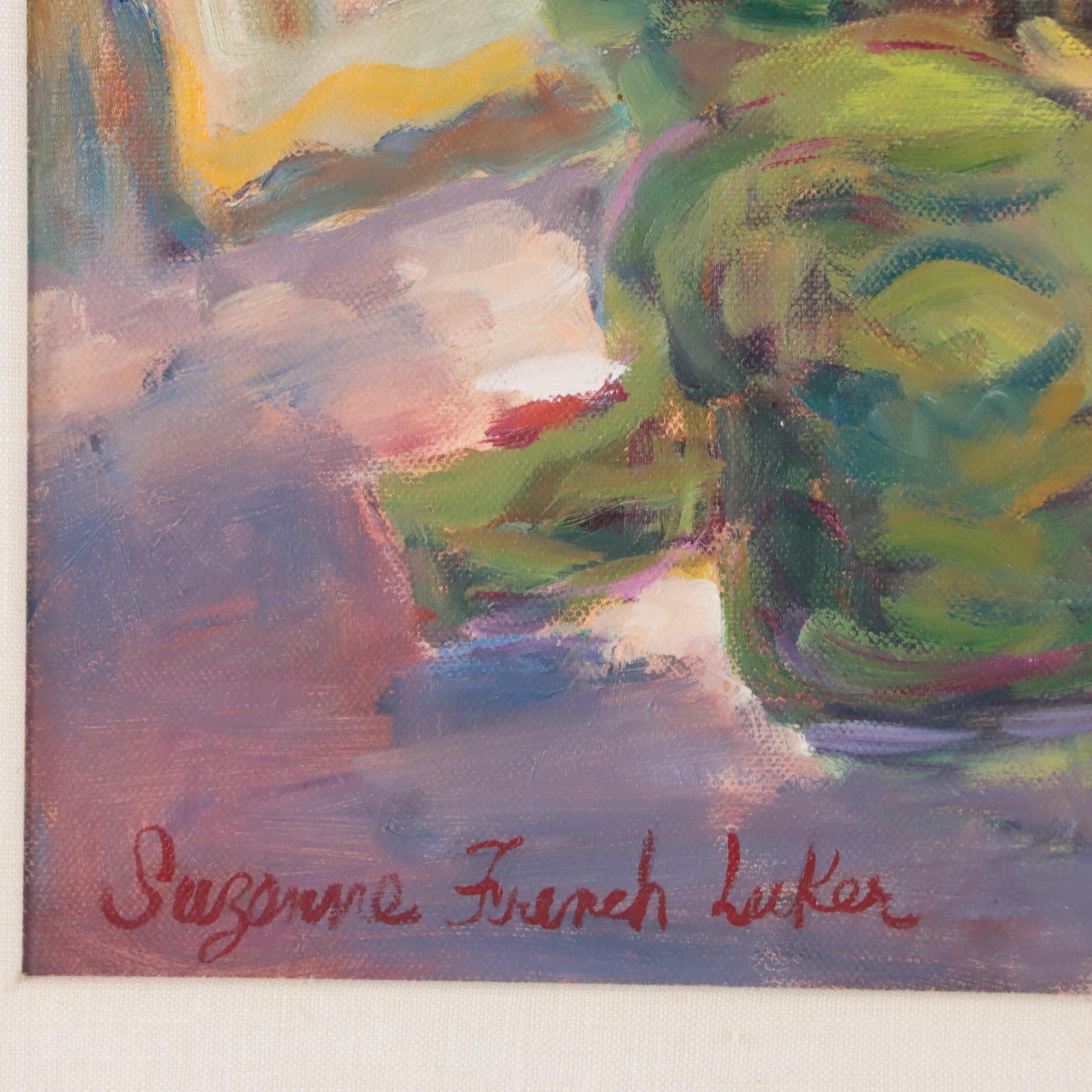 Suzanne French Luker Oil Painting of Still Life