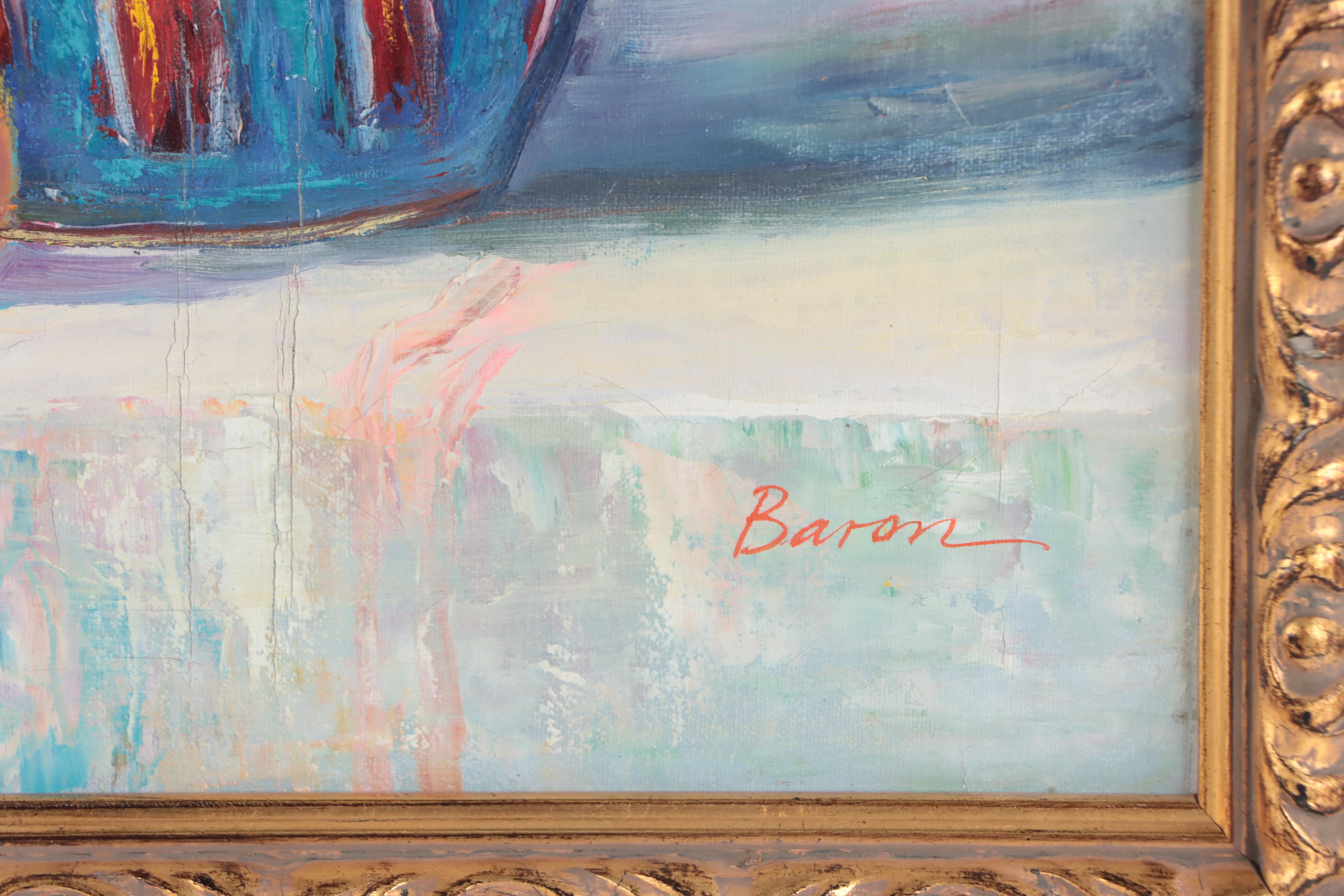 Oil Painting of Floral Still Life