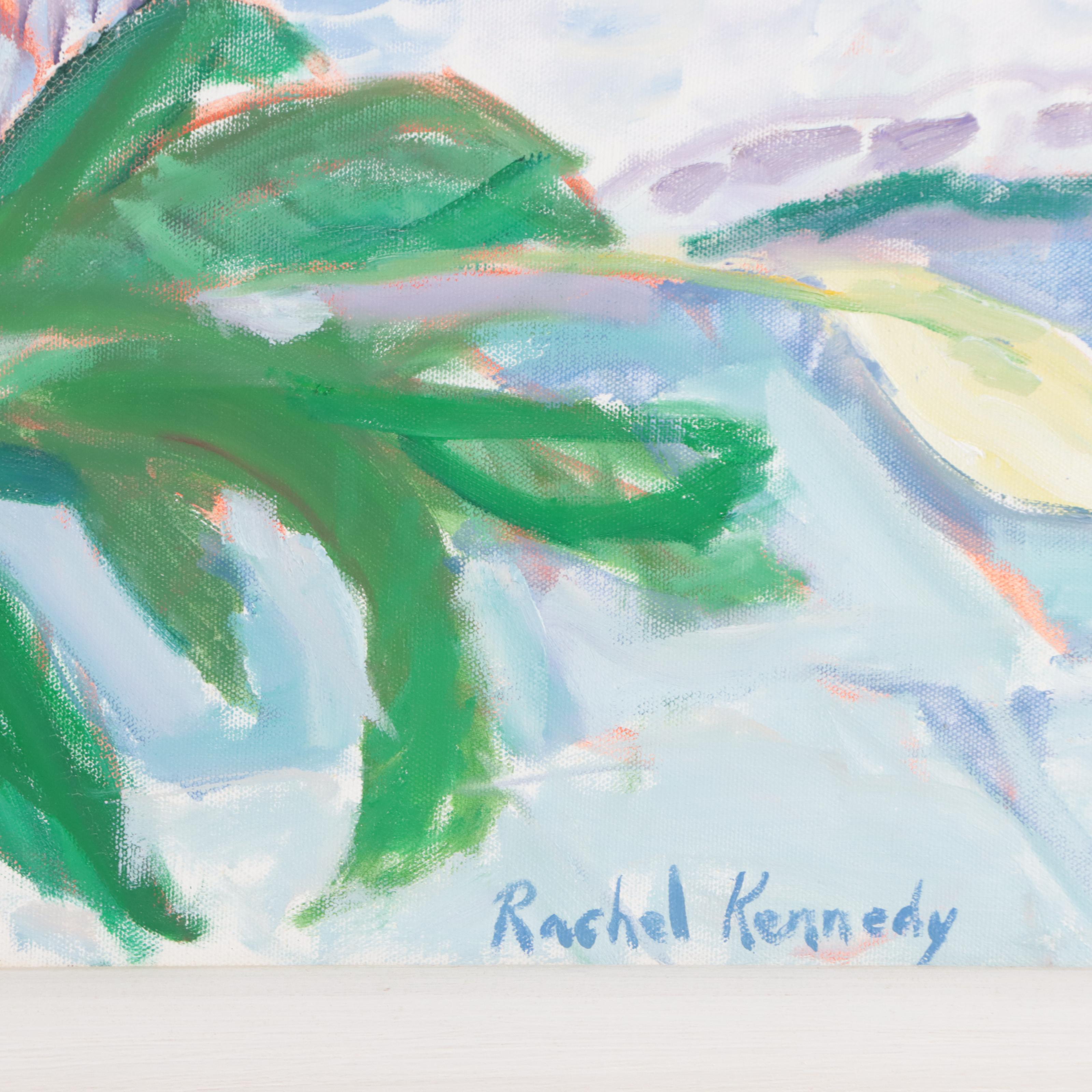 Rachel Kennedy Oil Painting of Floral Still Life