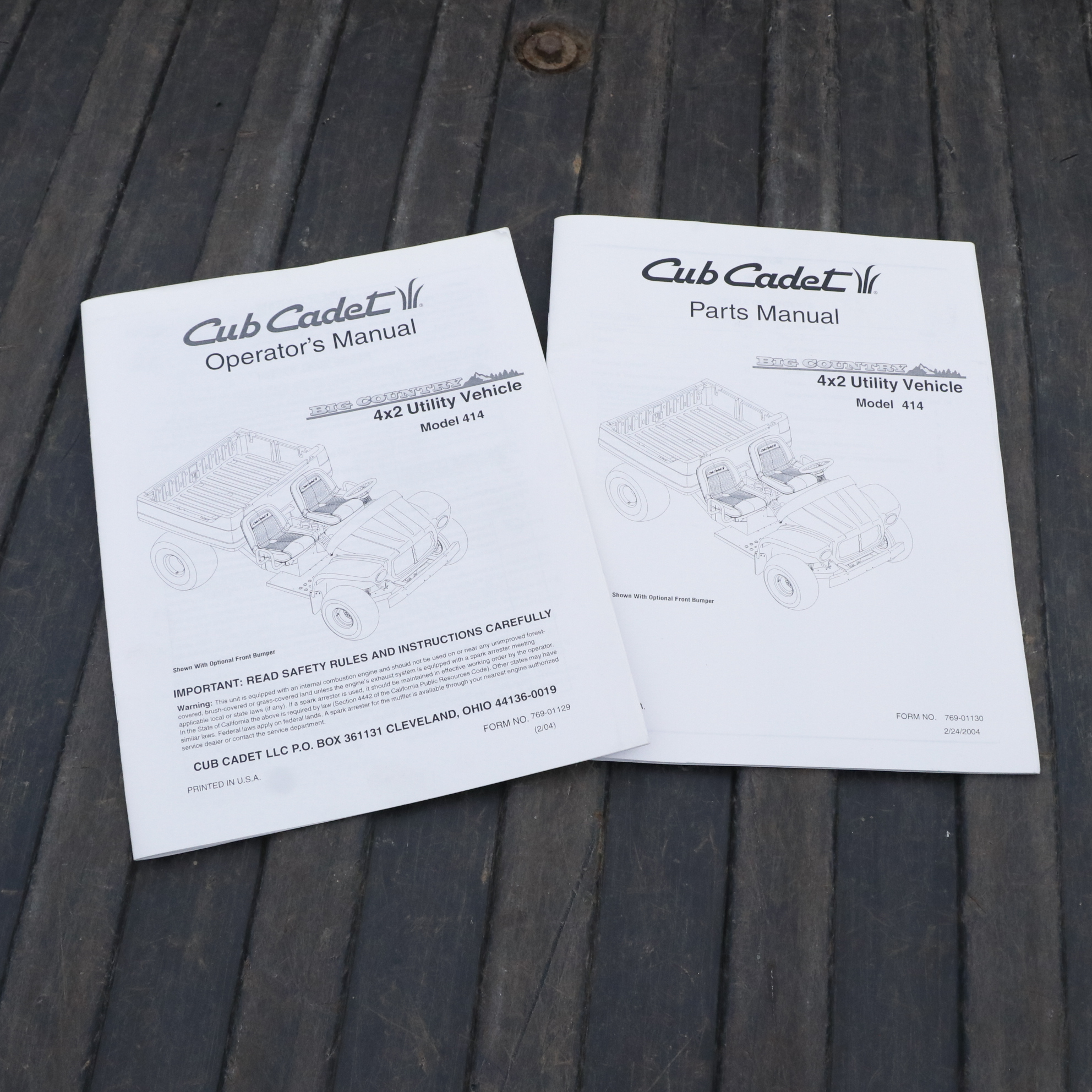 Big Country Cub Cadet Utility Vehicle