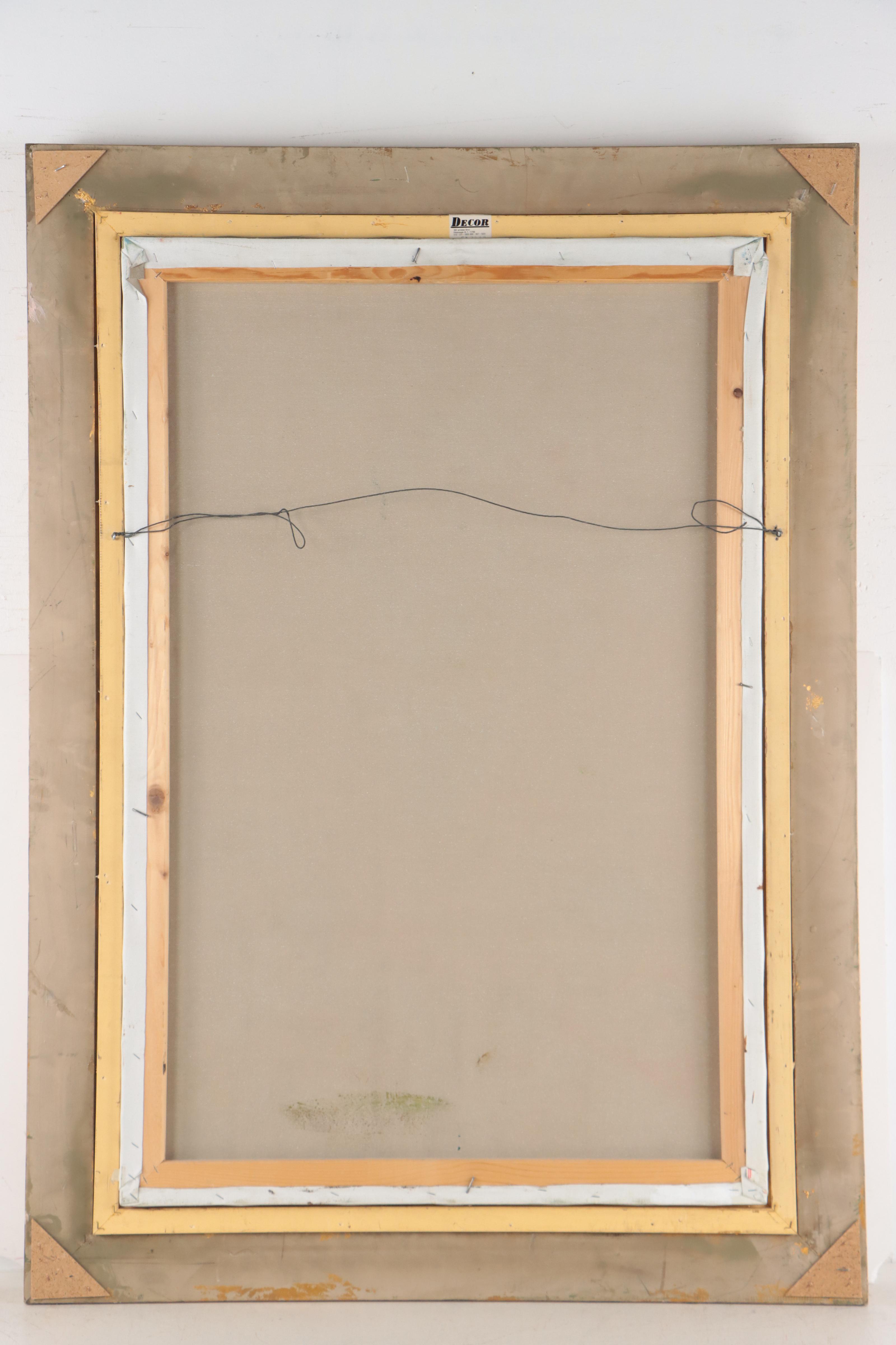 J. Smith Oil Painting of Floral Still Life