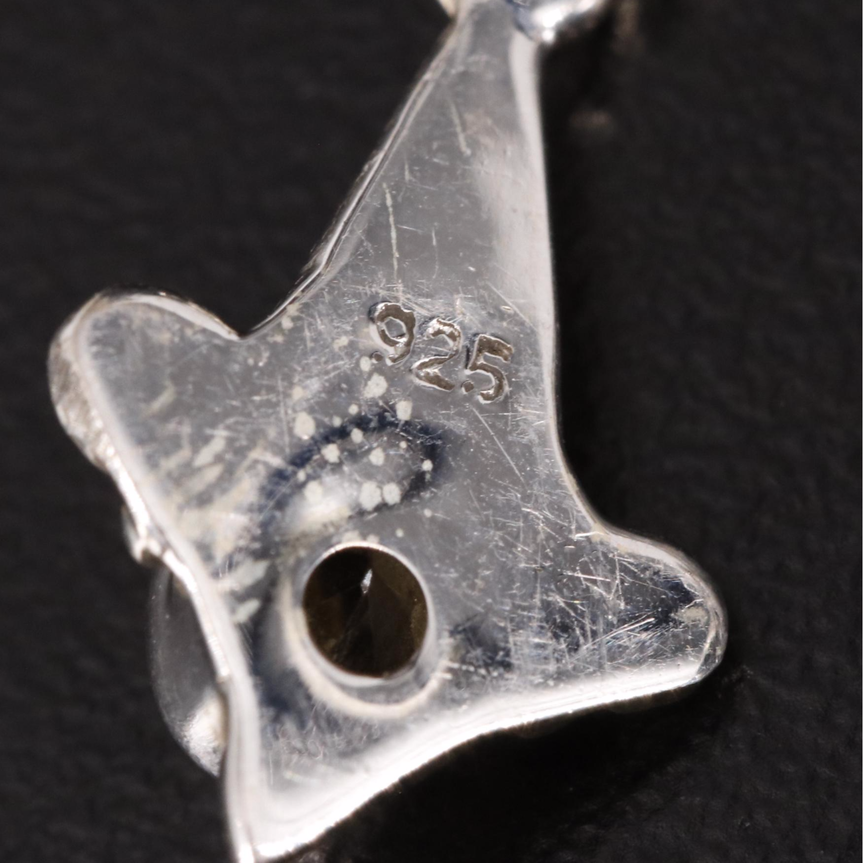 Sterling Citrine Drop Earrings