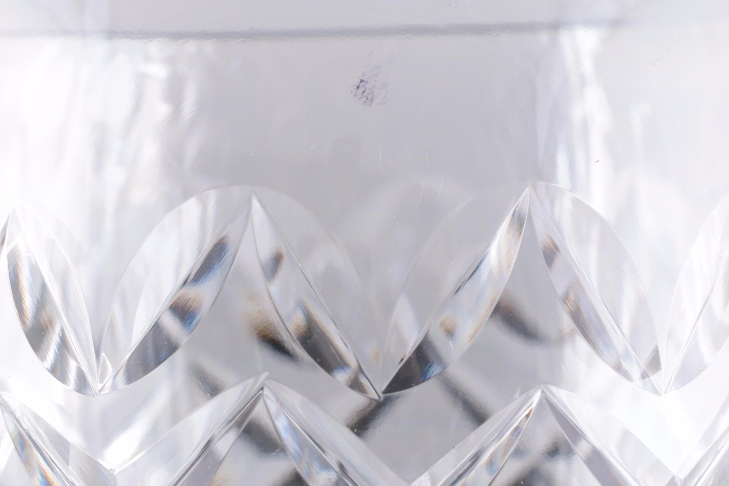 Waterford Crystal "Powerscourt" Water Goblets, Mid/Late 20th Century