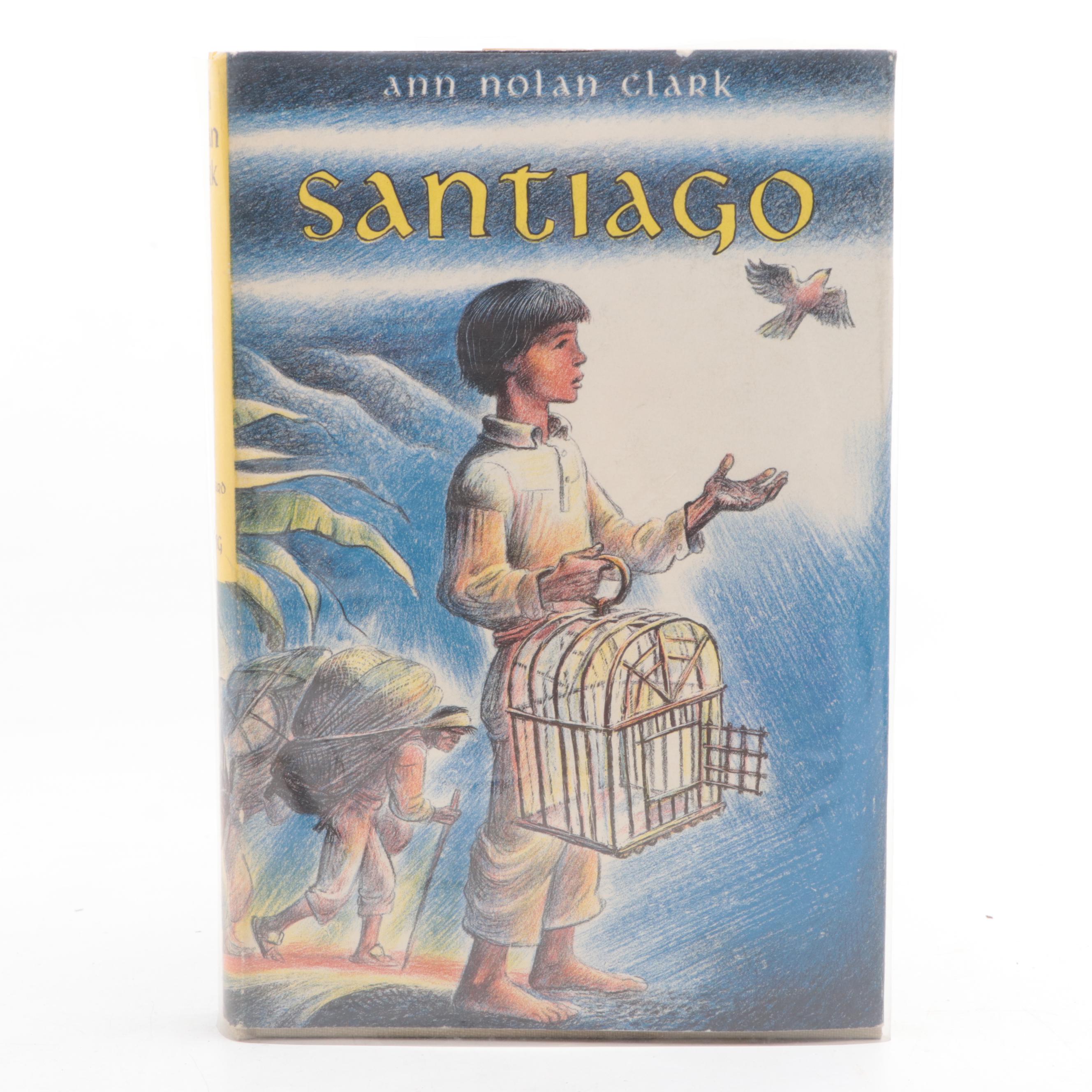 Lynd Ward Illustrated  "Santiago" by Ann Nolan Clark and More Children's Books