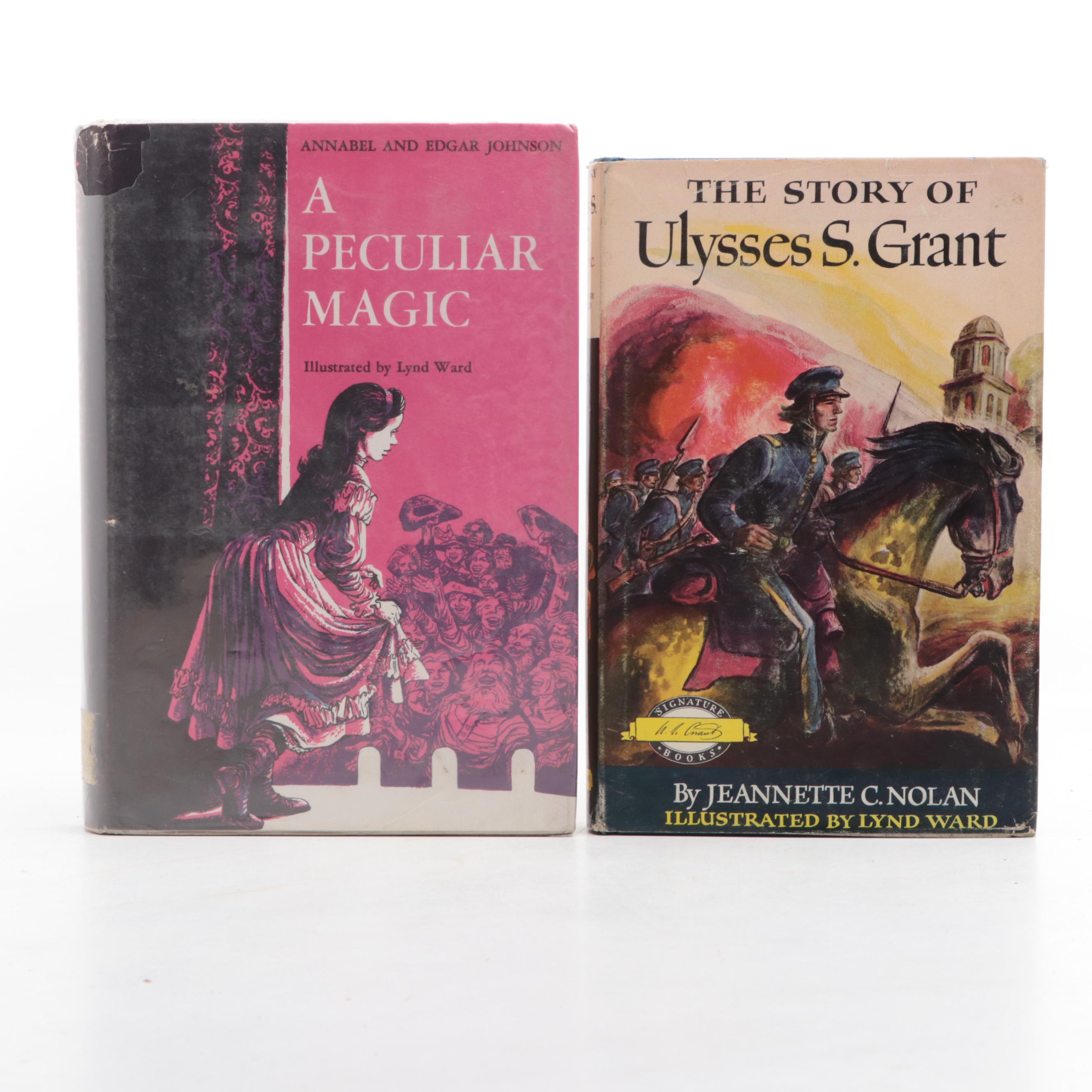 Lynd Ward Illustrated  "Santiago" by Ann Nolan Clark and More Children's Books