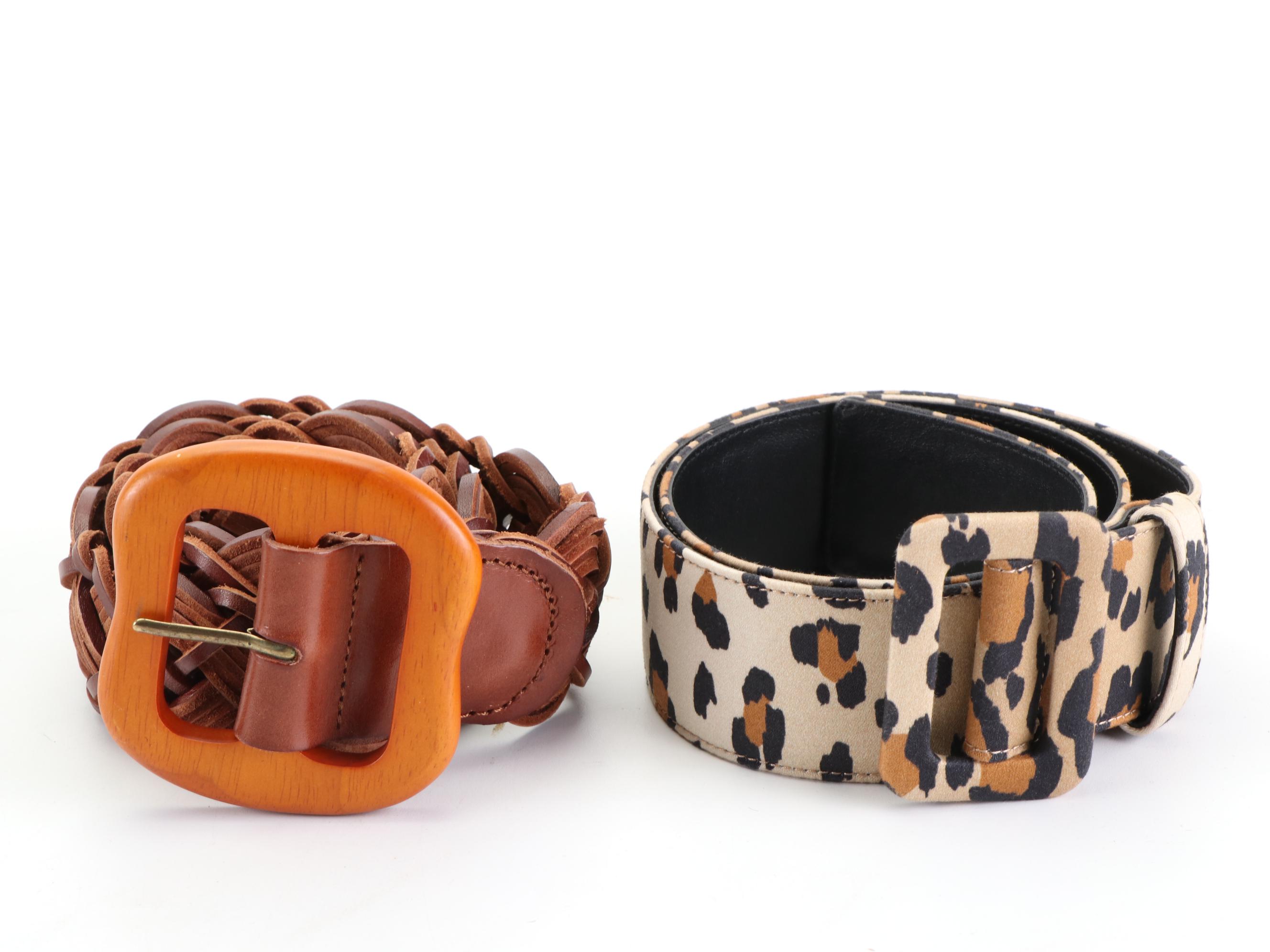 Judith Leiber Rhinestone Belt, Carolina Herrera, Charles Jourdan, and More Belts