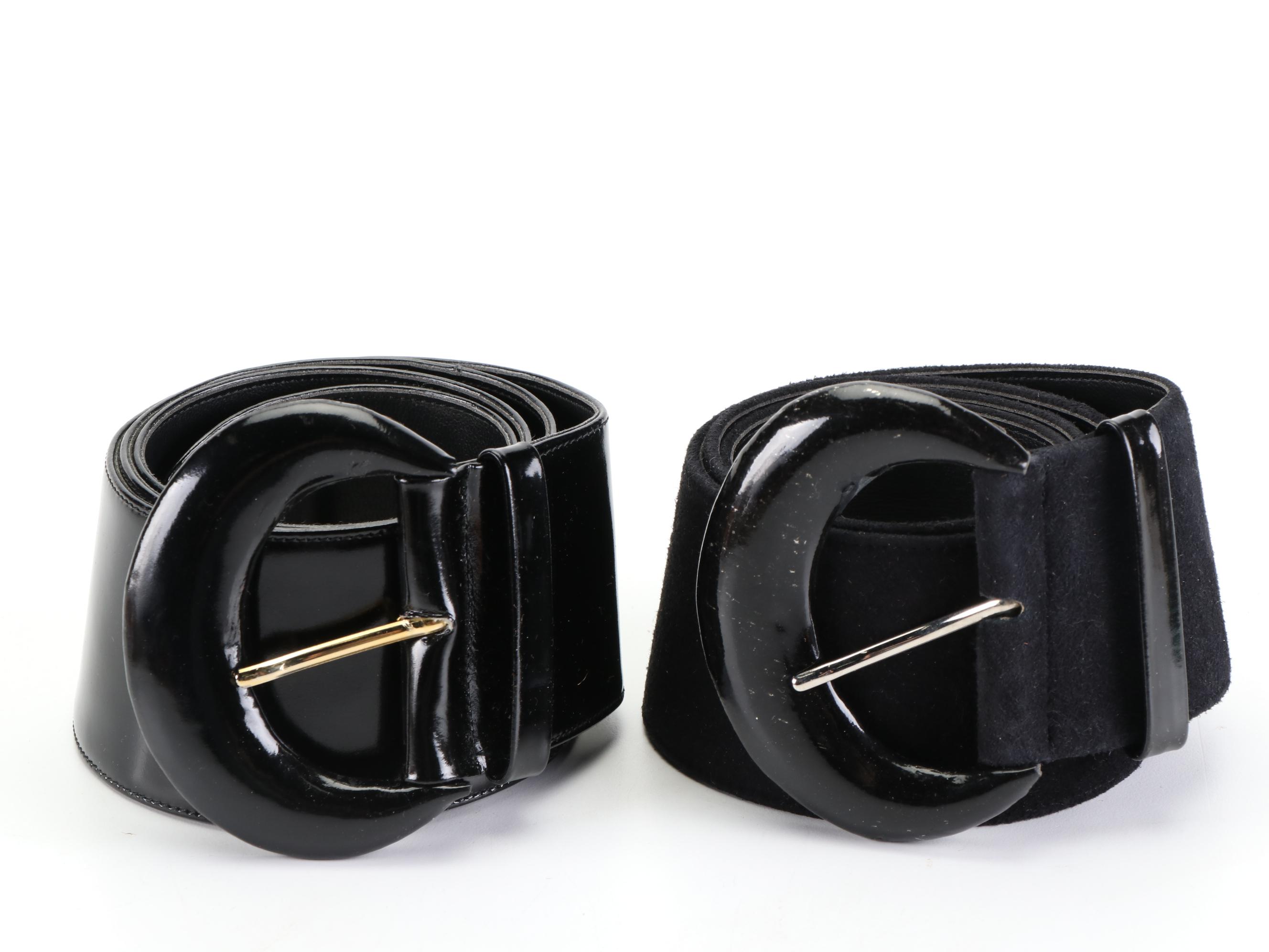 Judith Leiber Rhinestone Belt, Carolina Herrera, Charles Jourdan, and More Belts