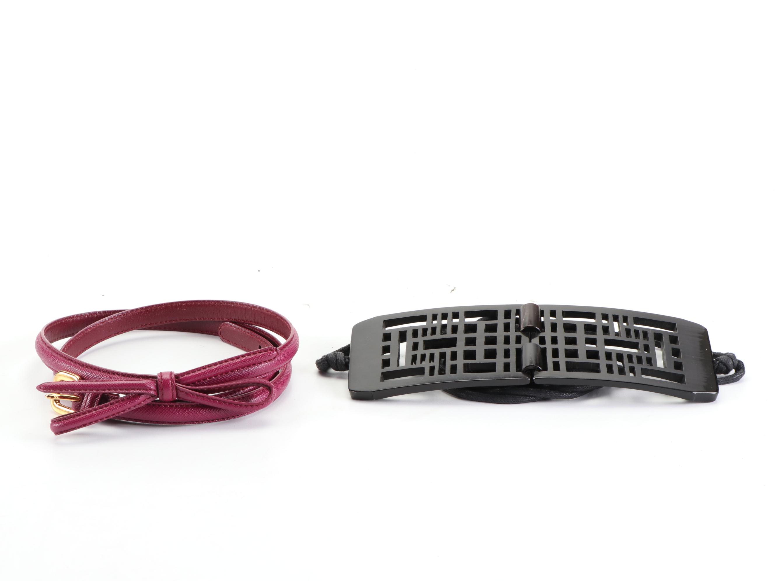 Judith Leiber Rhinestone Belt, Carolina Herrera, Charles Jourdan, and More Belts