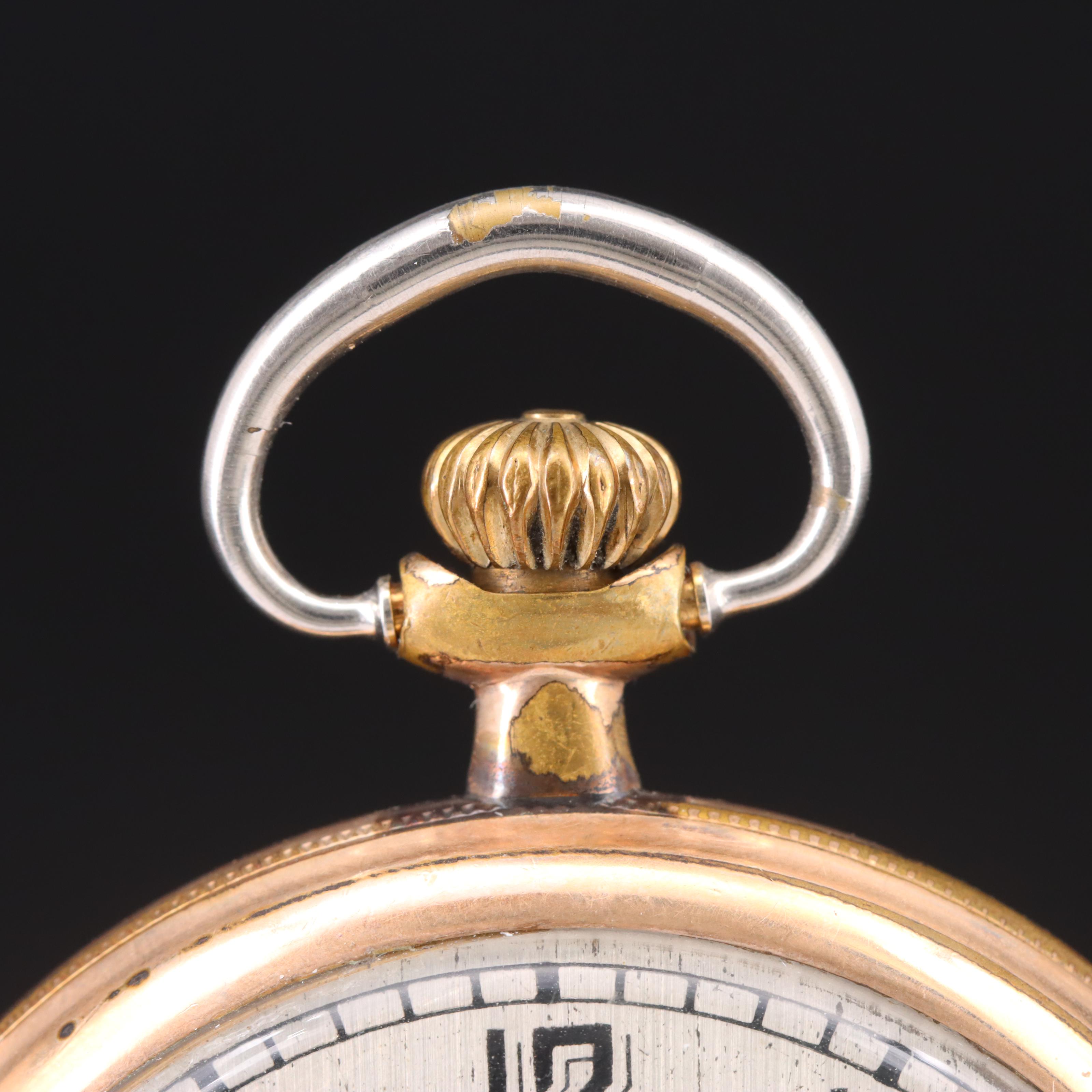 1923 Elgin Open Face Pocket Watch