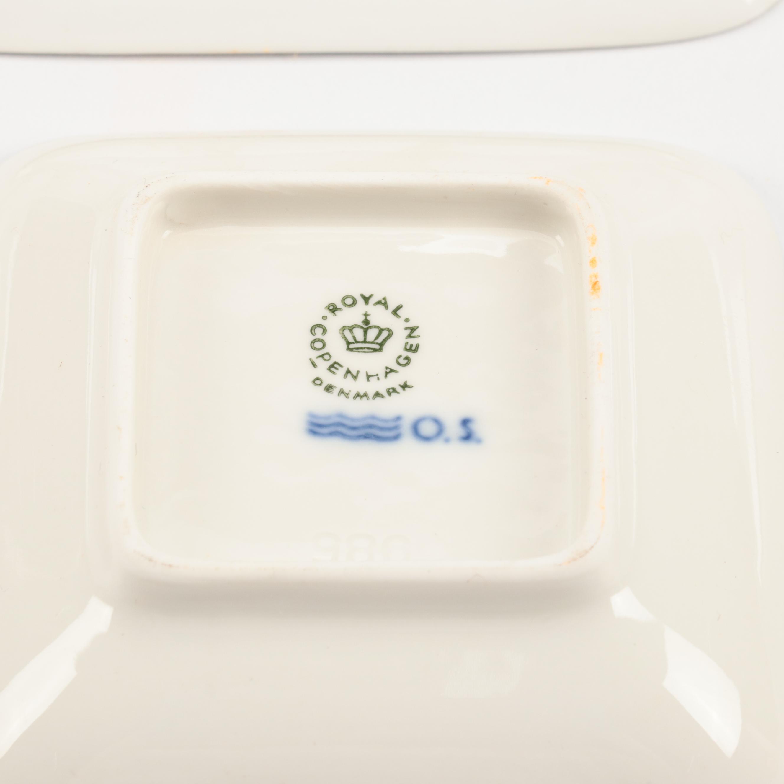 Bing & Grøndahl and Royal Copenhagen Landscape and More Porcelain Dishes