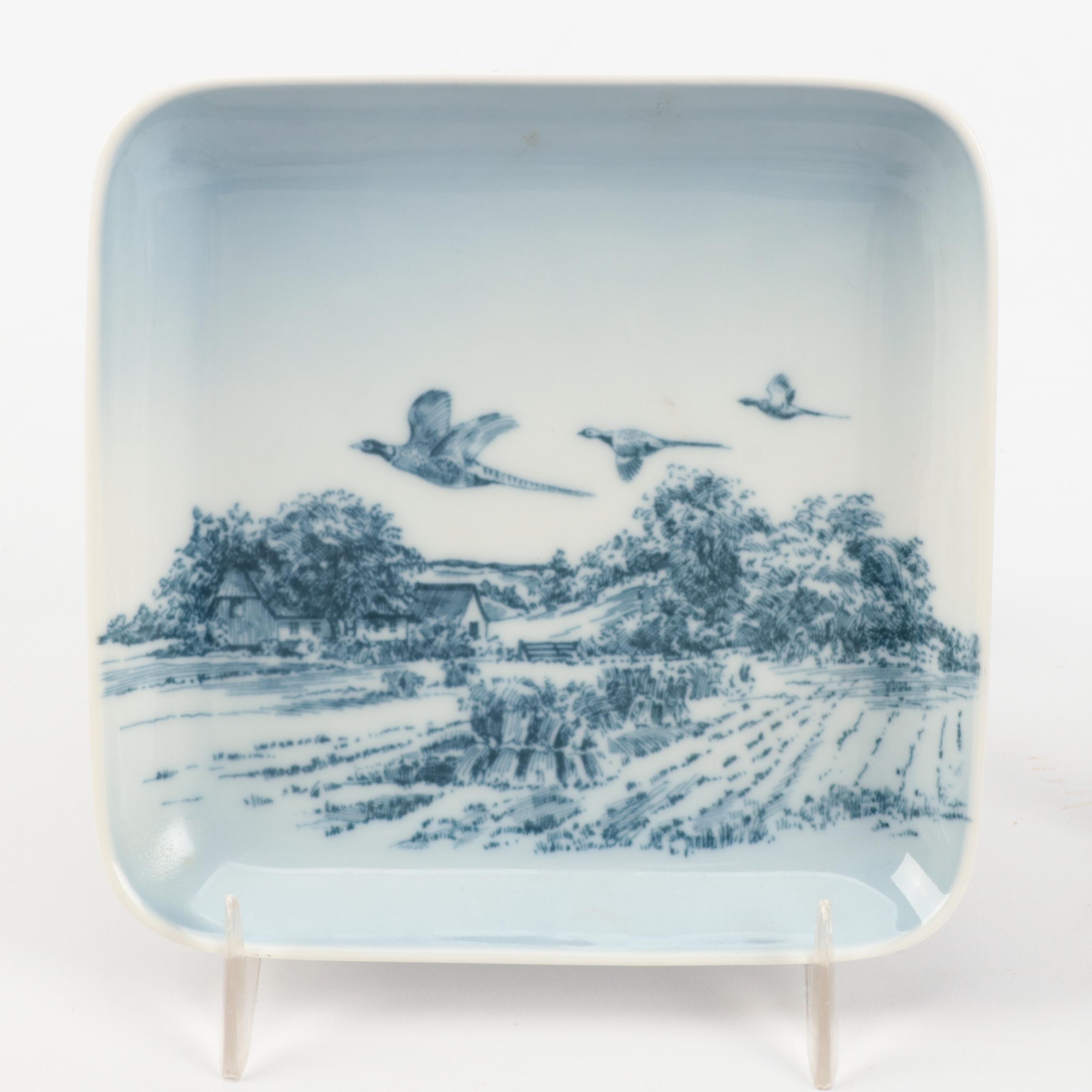 Bing & Grøndahl and Royal Copenhagen Landscape and More Porcelain Dishes