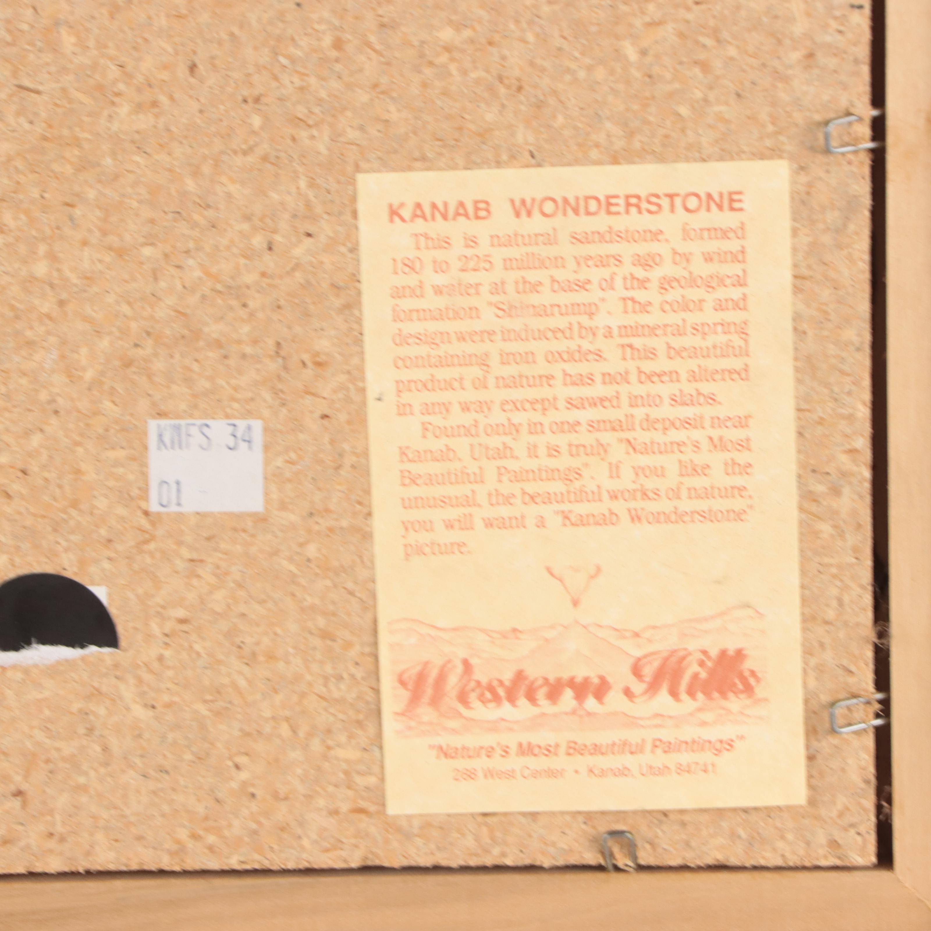 Kanab Wonderstone Natural Sandstone Slab