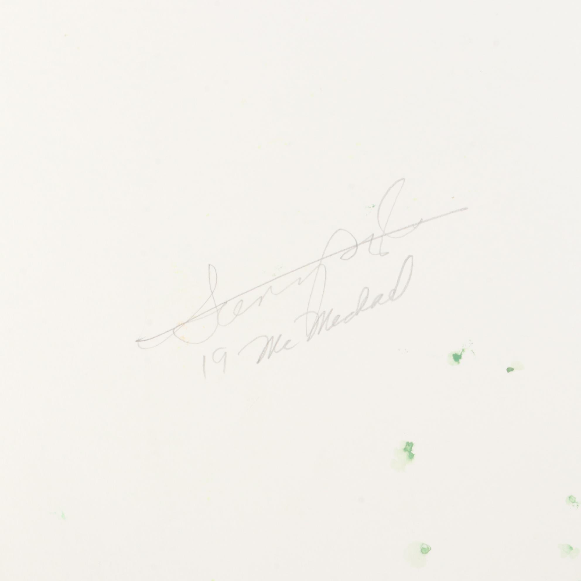 Kathleen Zimbicki Street View Watercolor Painting, 2021