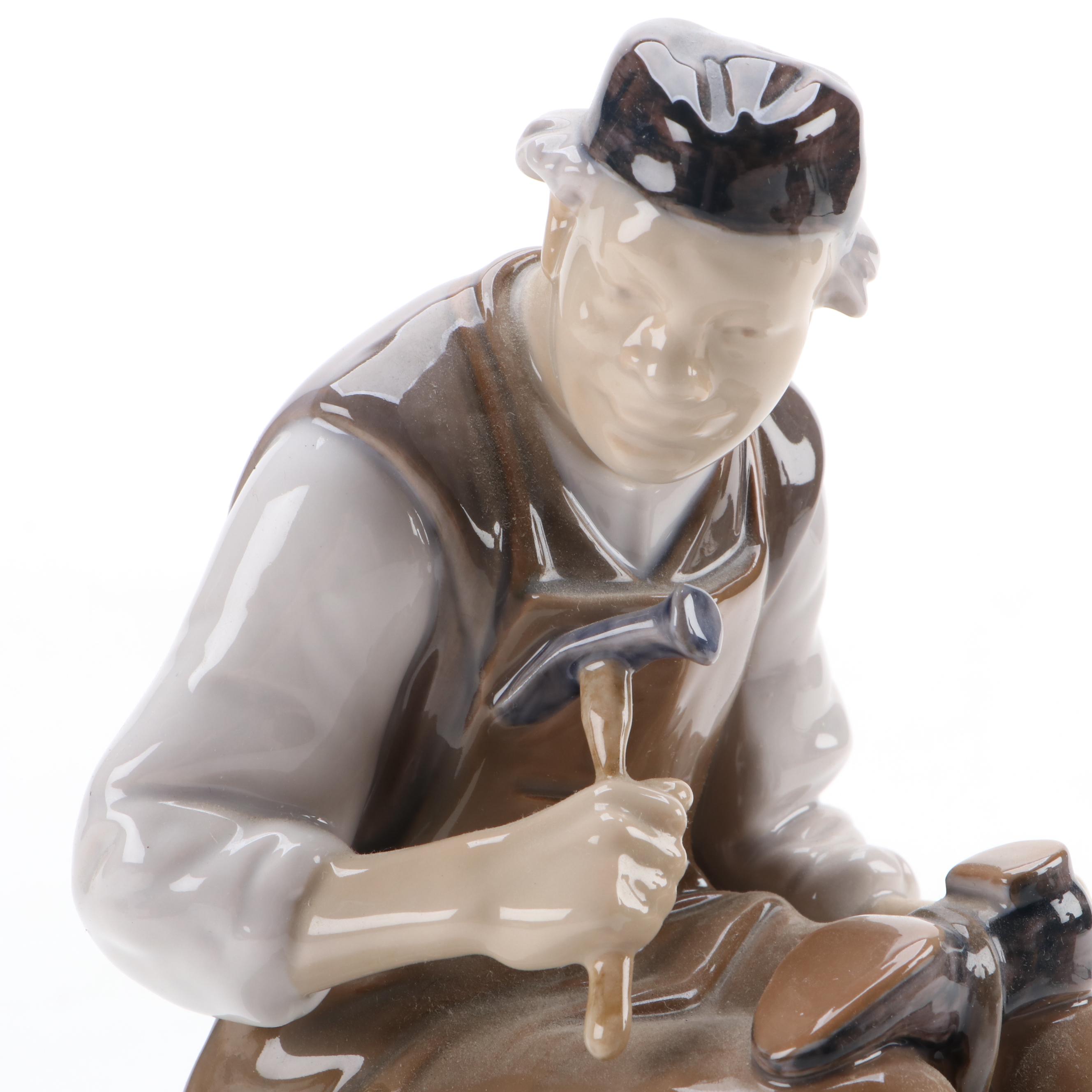 Axel Locher for Bing & Grøndahl Porcelain Figurines